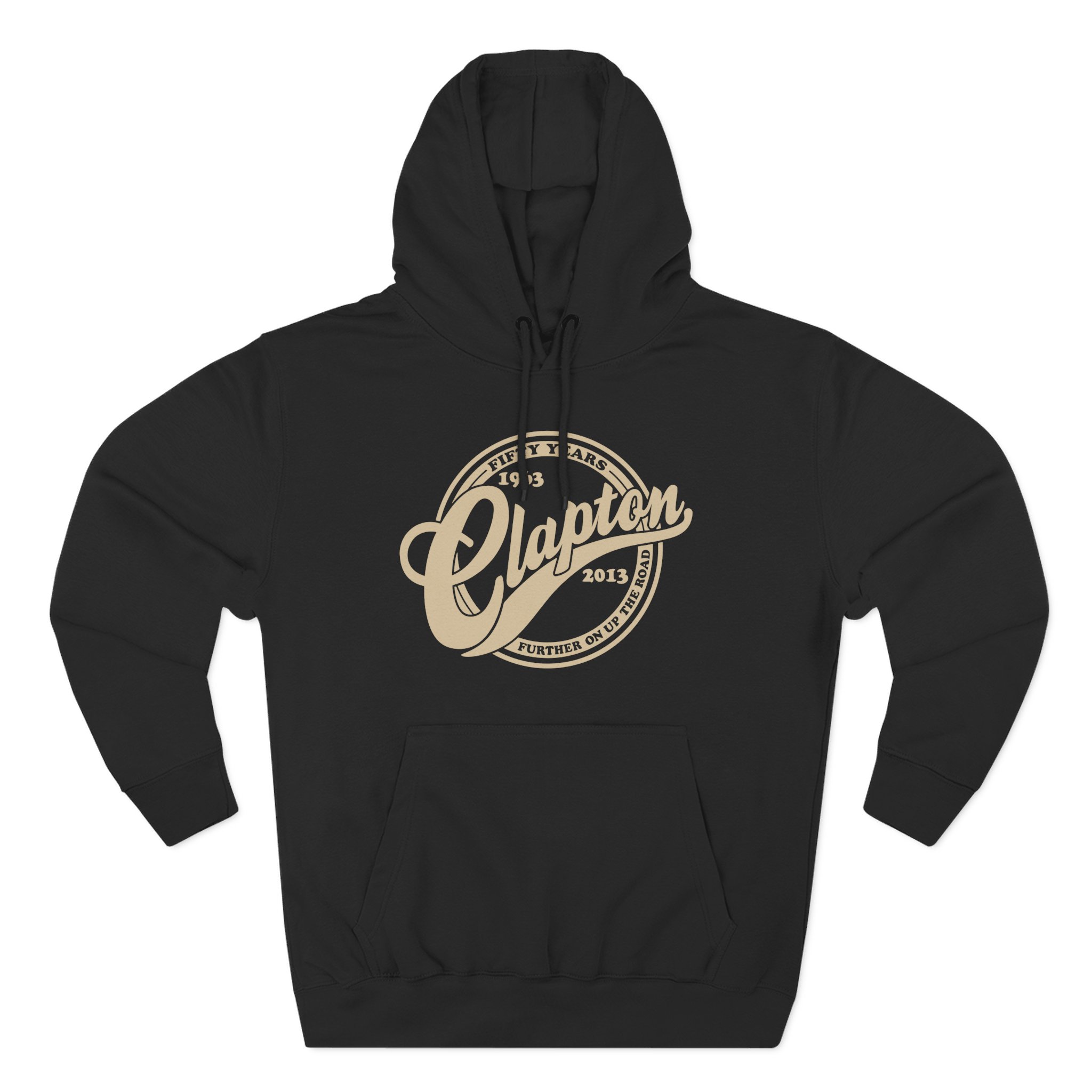 Eric Clapton 50 Years Three-Panel Fleece Hoodie