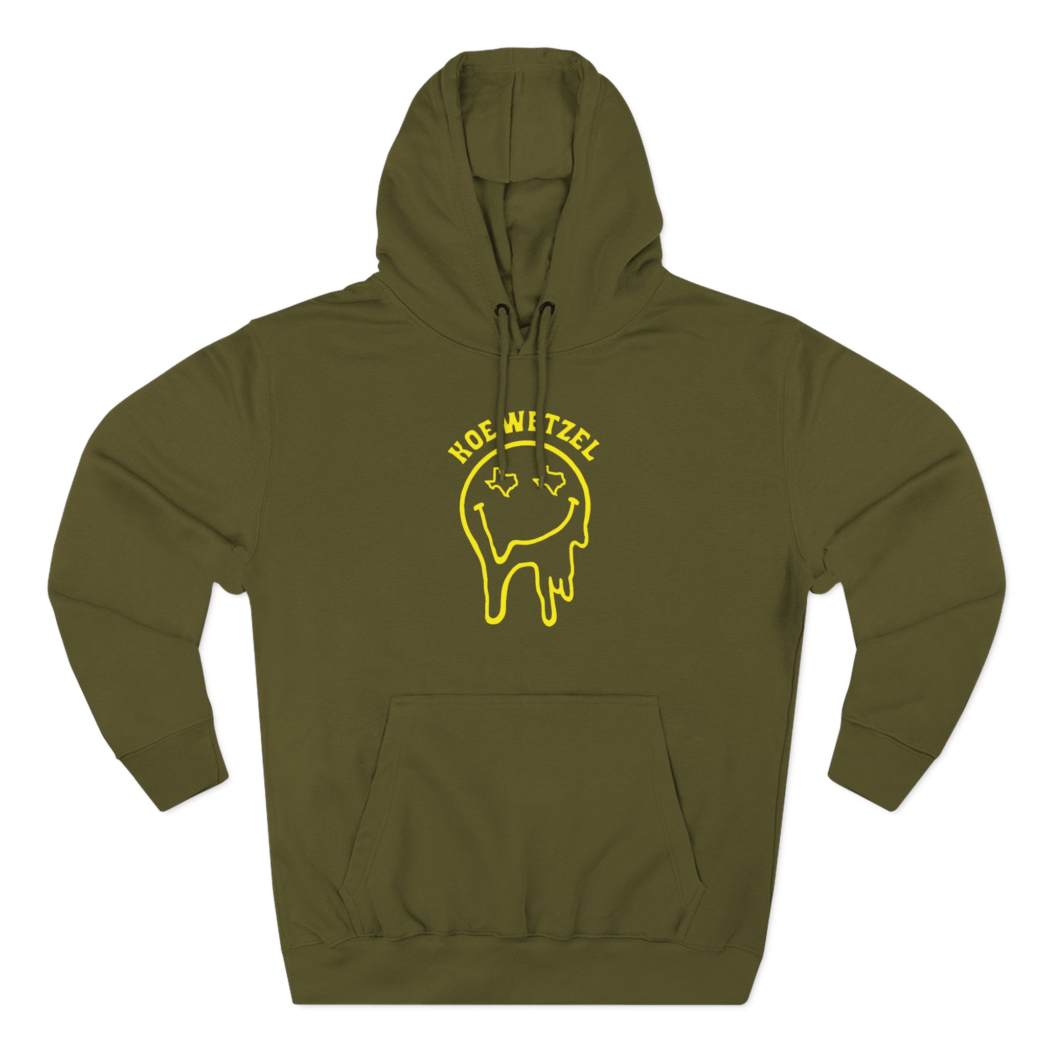 Koe Wetzel Drippy Smiley Three-Panel Fleece Hoodie