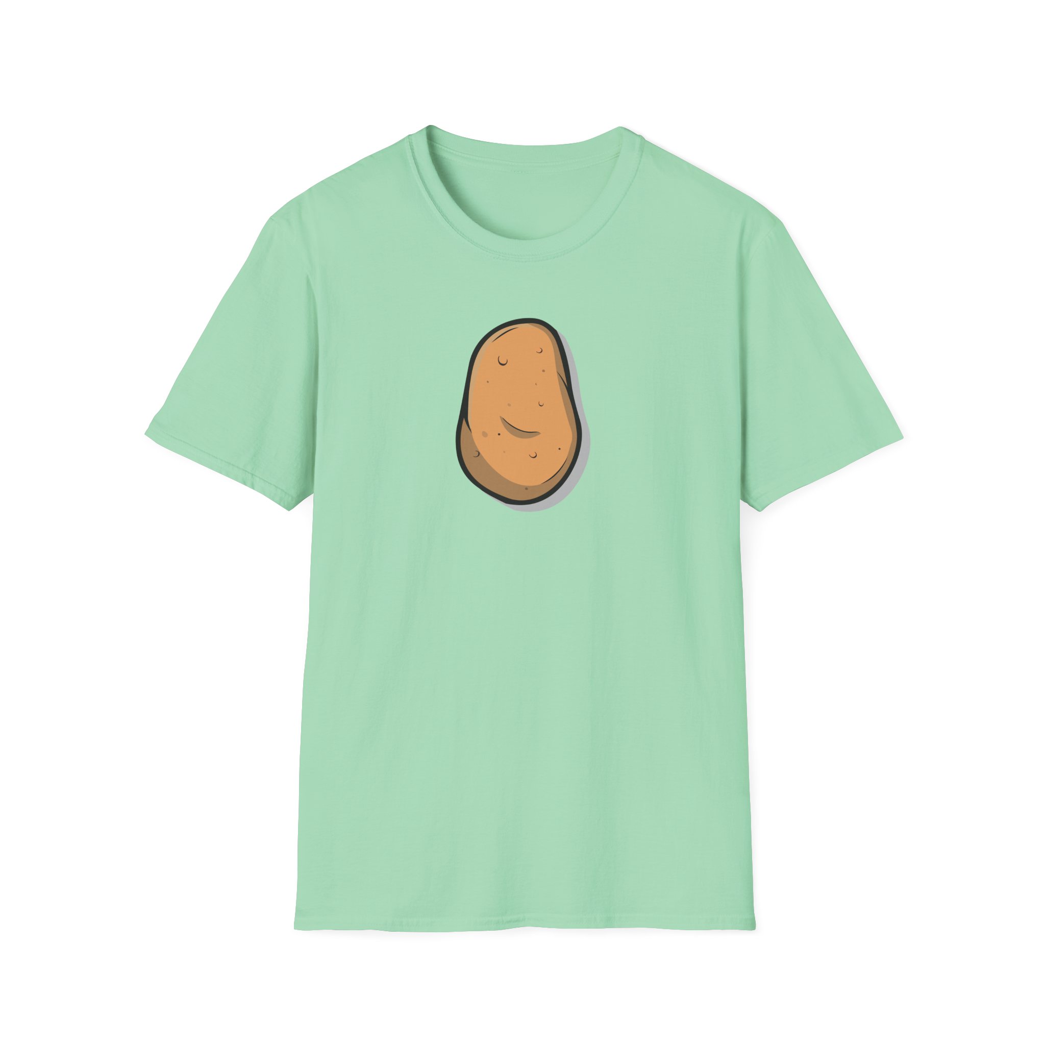 Slogoman Potato Unisex Softstyle T-Shirt