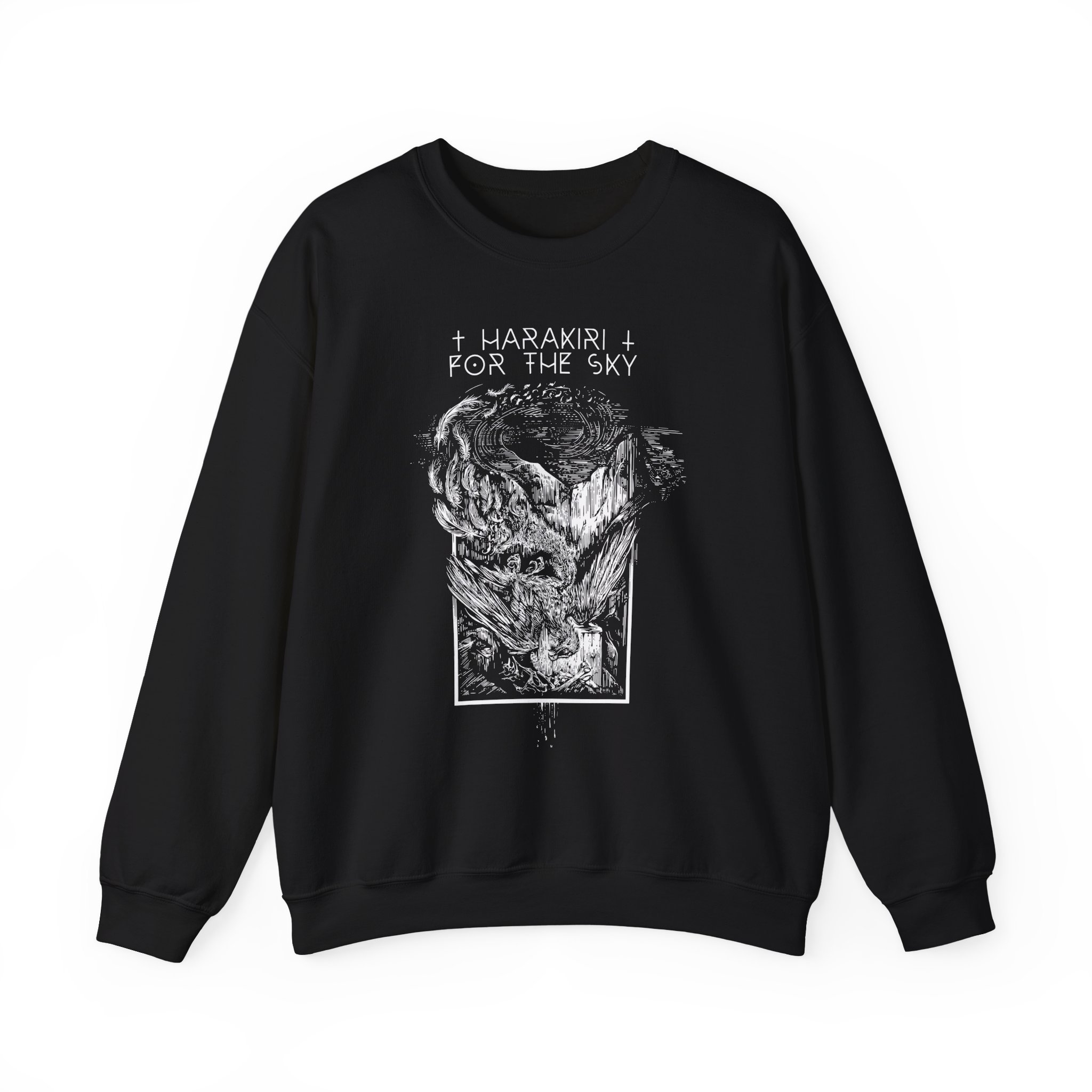 Harakiri for the Sky Dead Vulture Unisex Heavy Blendâ„¢ Crewneck Sweatshirt