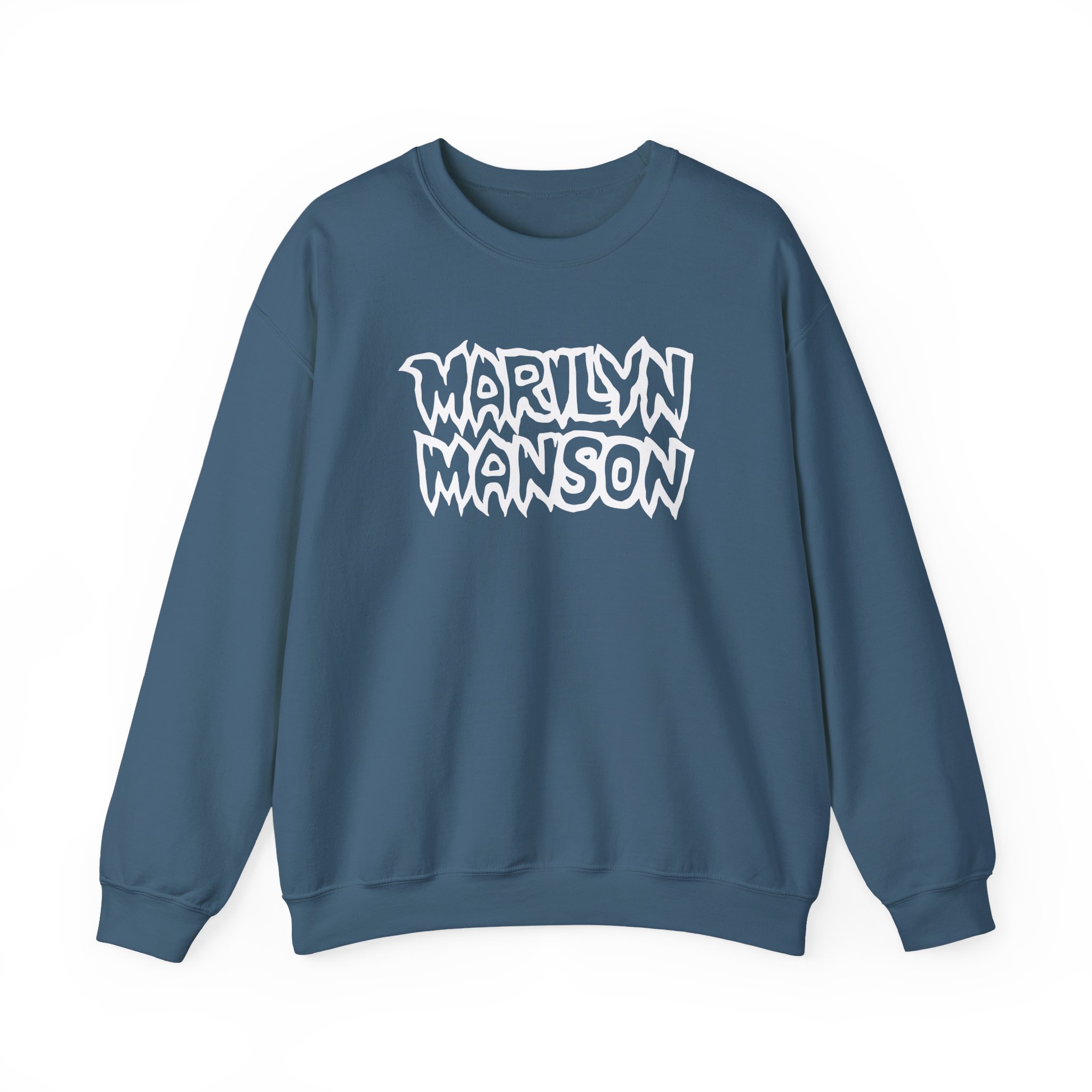Marilyn Manson Unisex Heavy Blendâ„¢ Crewneck Sweatshirt