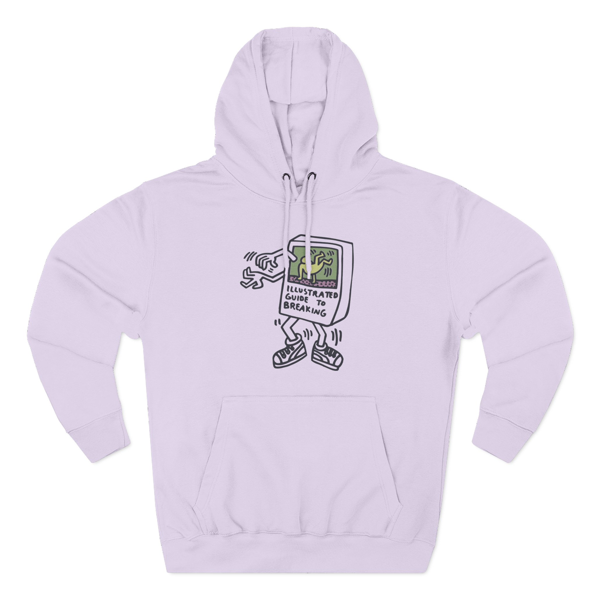 Slogoman Three-Panel Fleece Hoodie