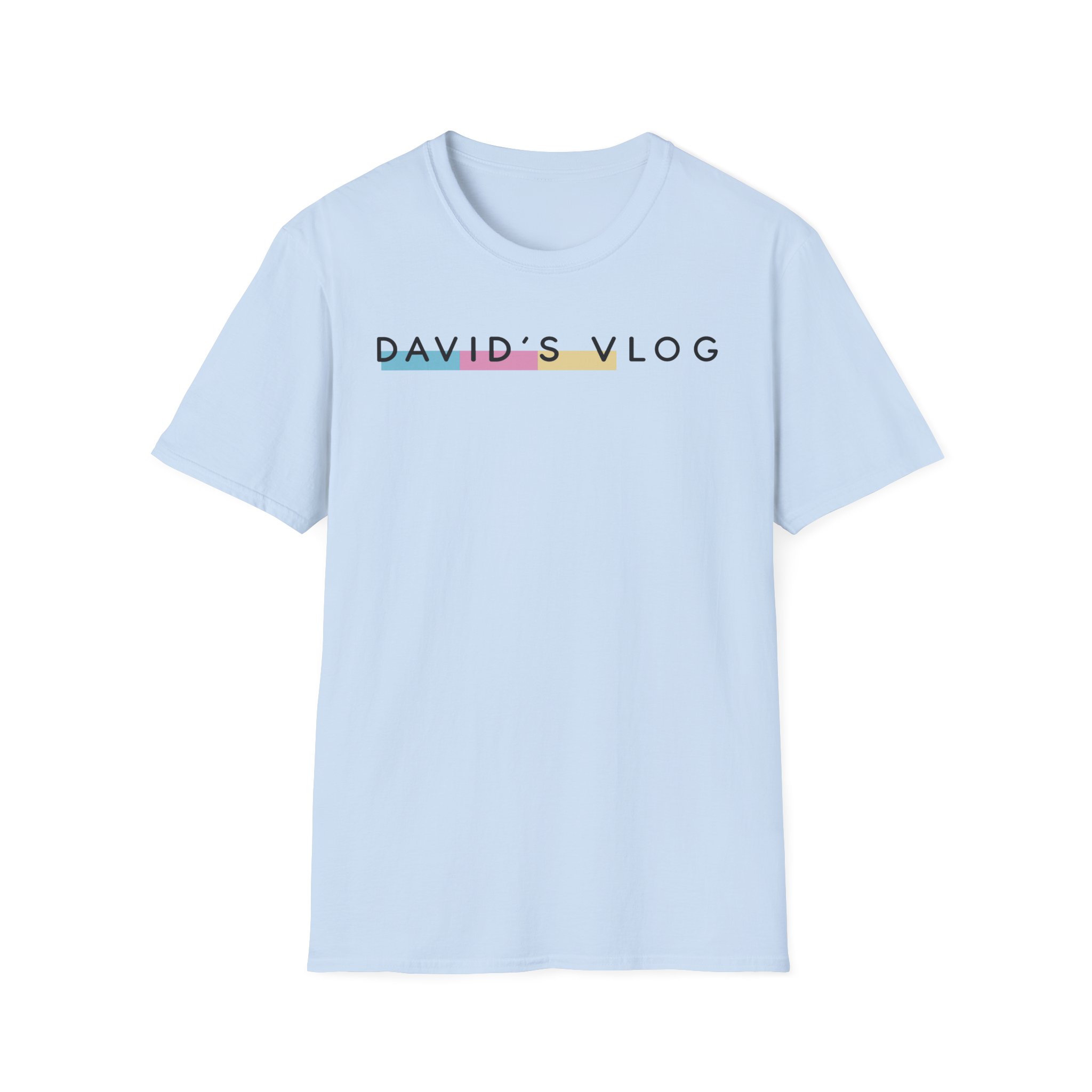 David Dobrik David's Vlog Unisex Softstyle T-Shirt