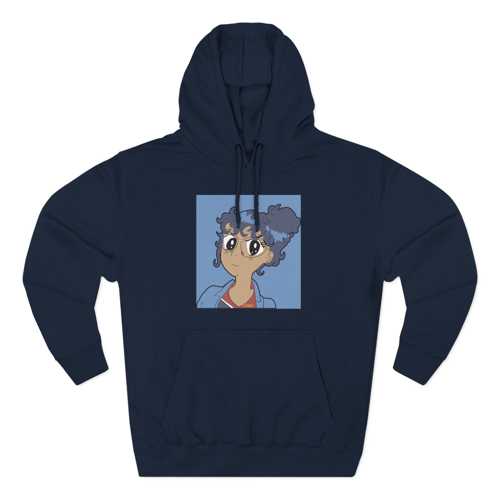 Umi Anime Three-Panel Fleece Hoodie