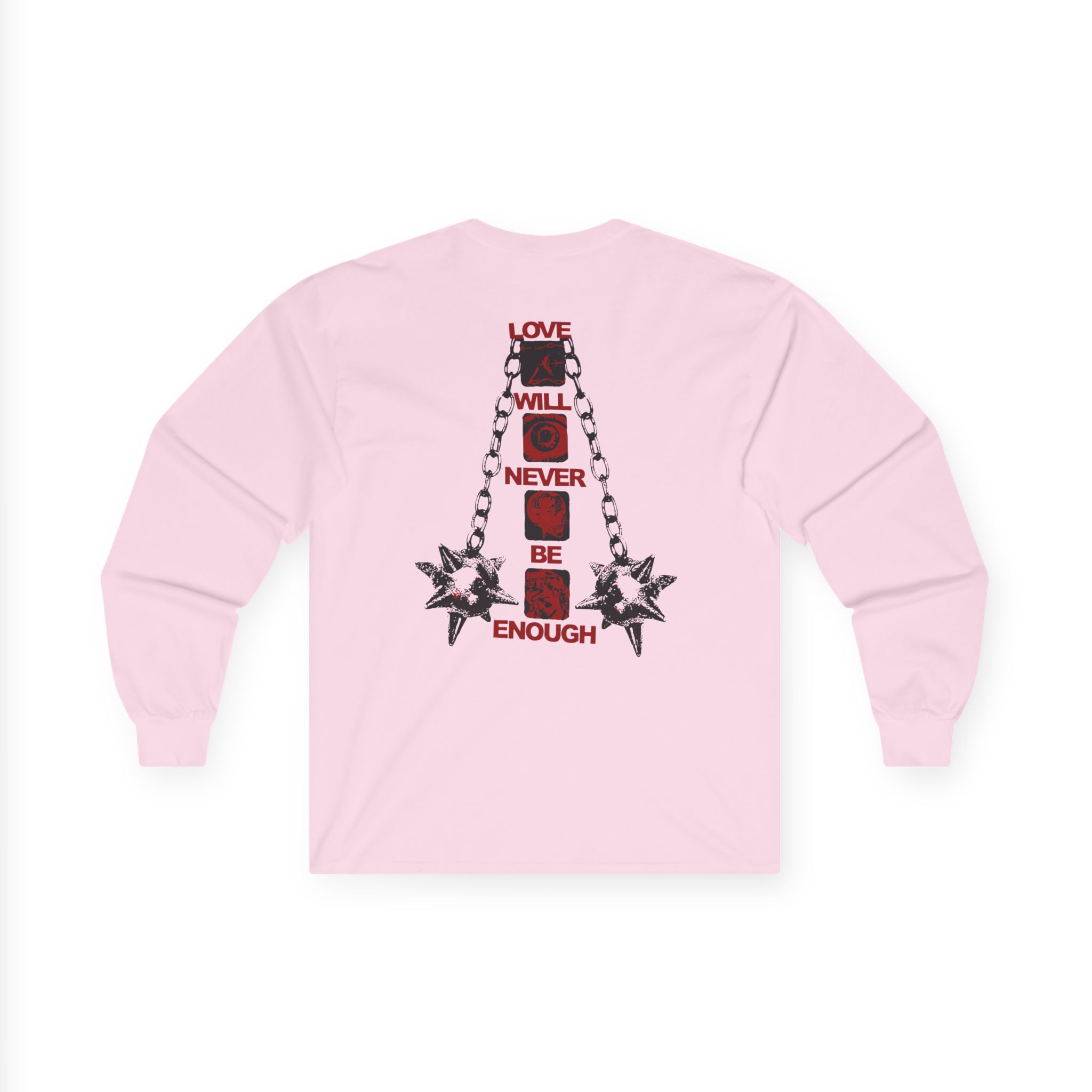 Kublai Khan - Never Enough Sportsgrey Unisex Ultra Cotton Long Sleeve Tee