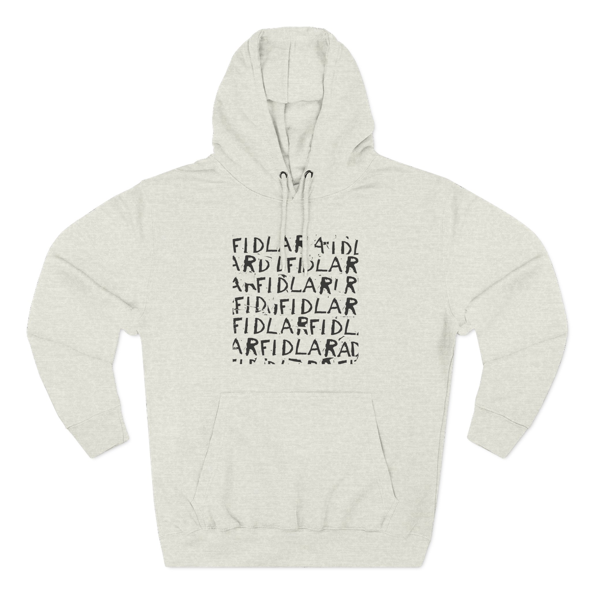 Fidlar Album Cover Three-Panel Fleece Hoodie
