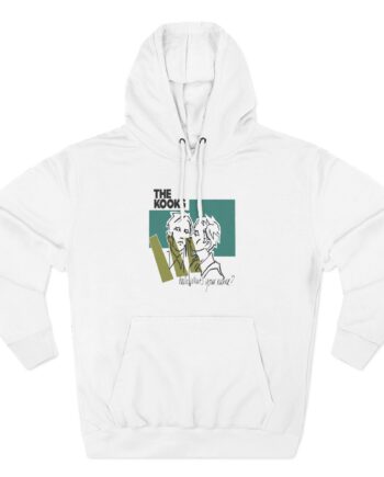 Hello Whats Your Name the Kooks Three-Panel Fleece Hoodie