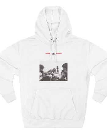 The Kooks Inside In inside Out Album Cover Three-Panel Fleece Hoodie