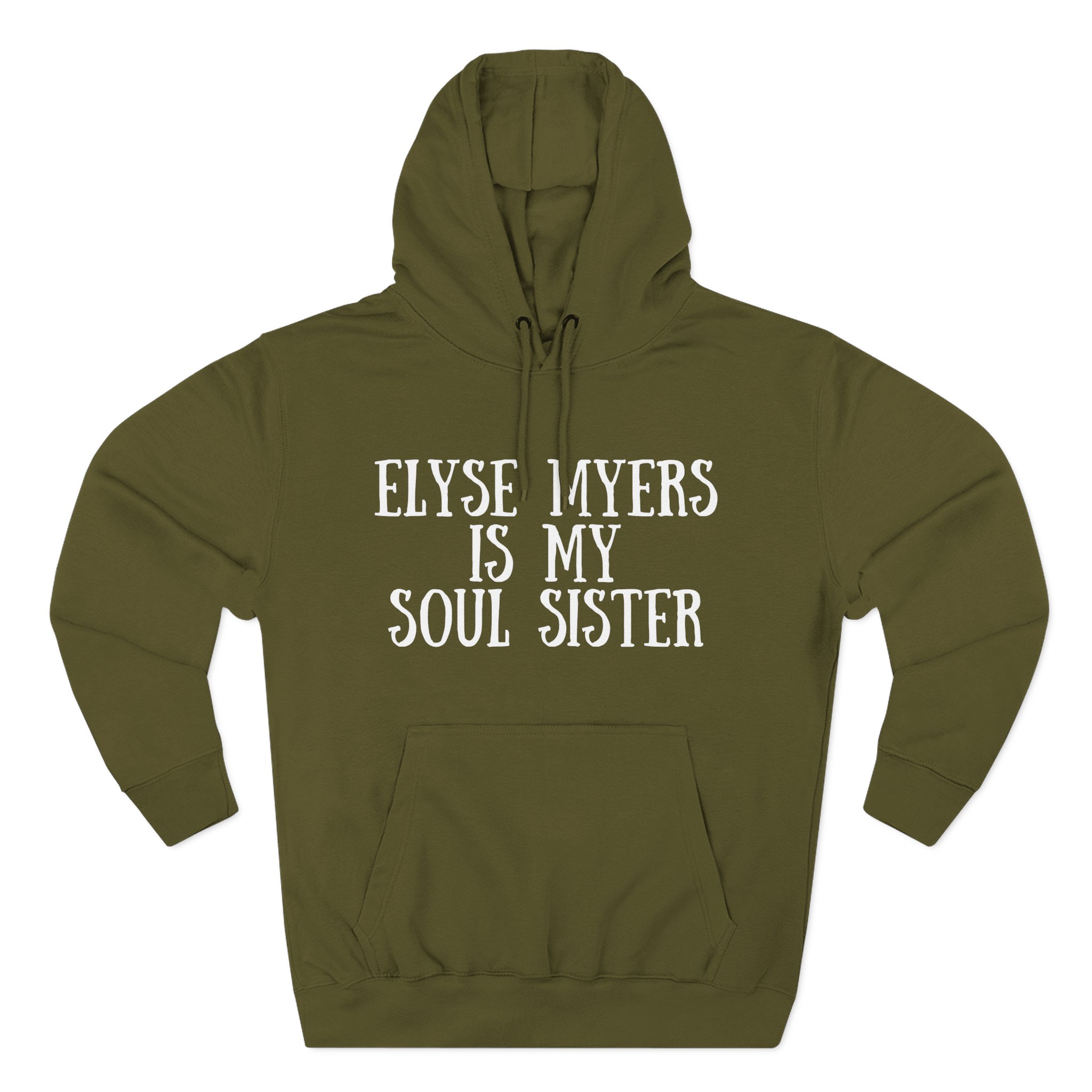 Elyse Myers is My Soul Sister Three-Panel Fleece Hoodie