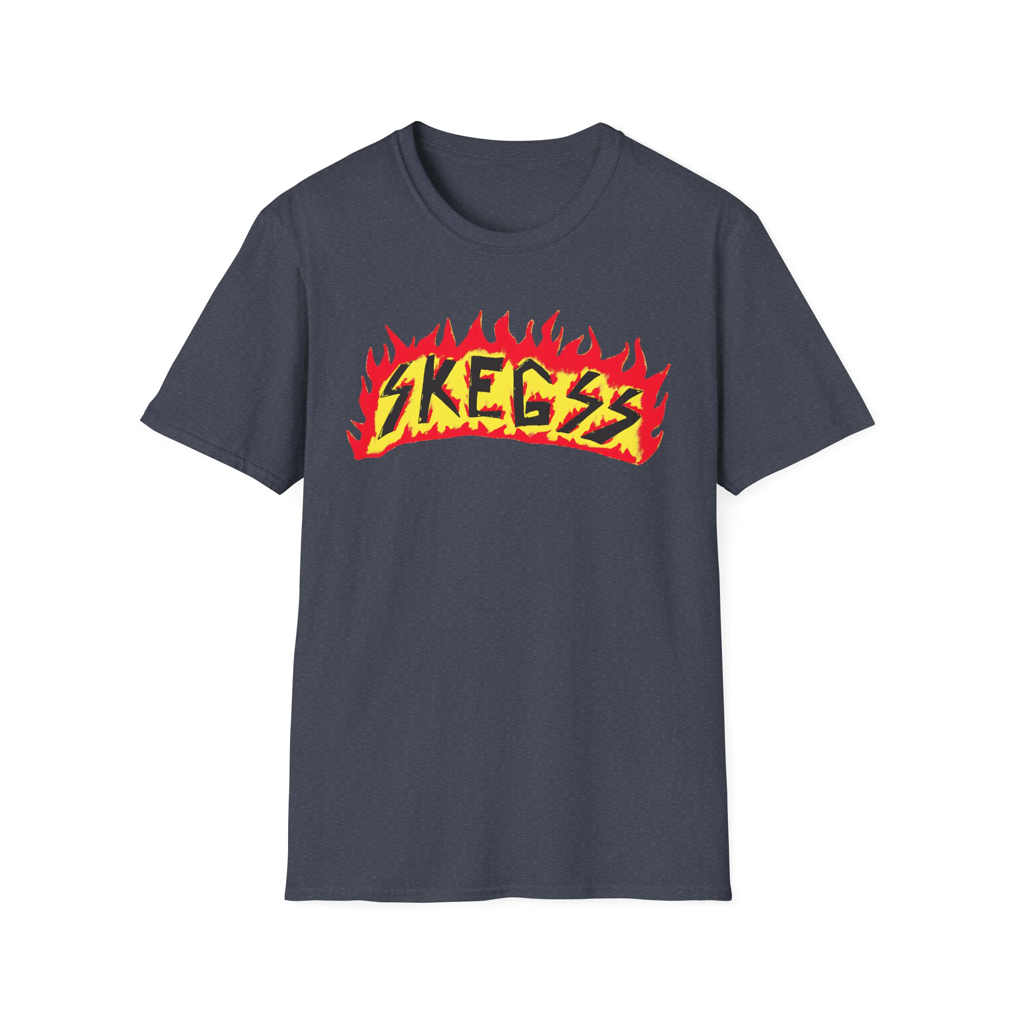 Skegss Flame Logo Unisex Softstyle T-Shirt