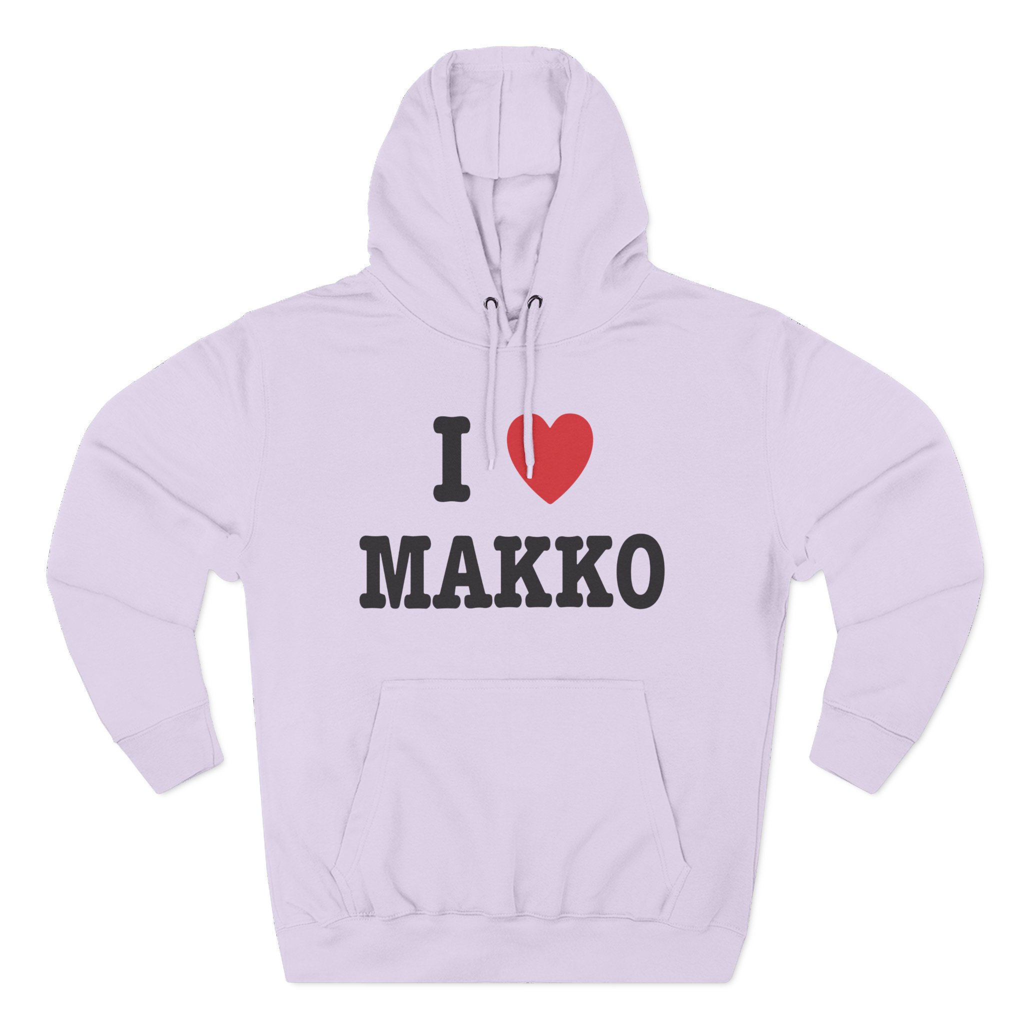 Makko Three-Panel Fleece Hoodie