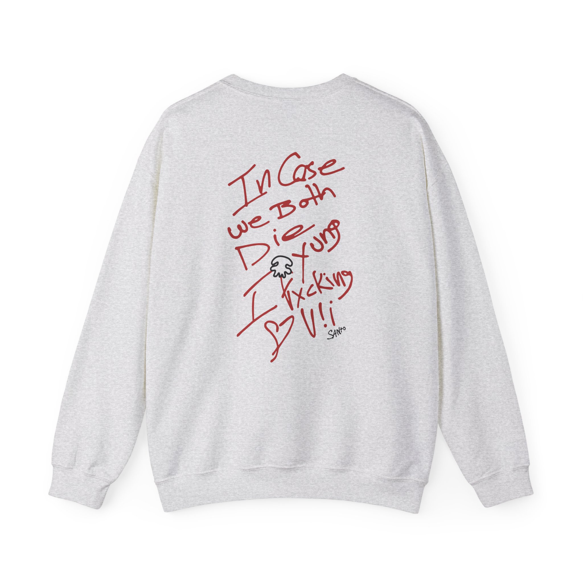 Saint Jhn I Fxcking Luv U Unisex Heavy Blendâ„¢ Crewneck Sweatshirt