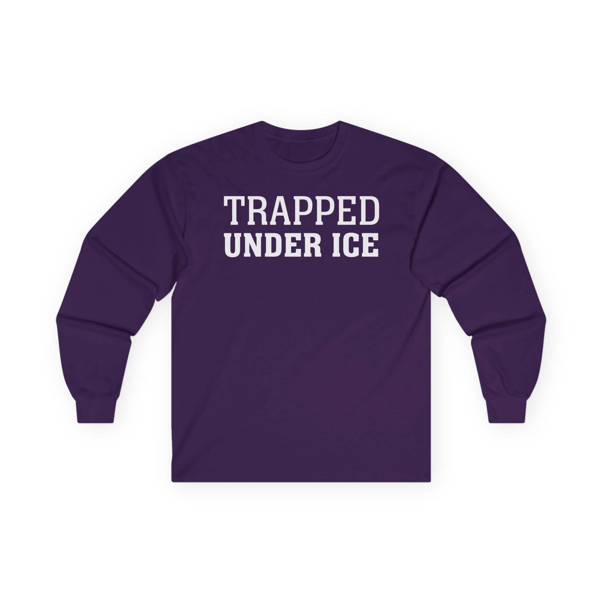 Trapped Under Ice Secrets of the World Unisex Ultra Cotton Long Sleeve Tee