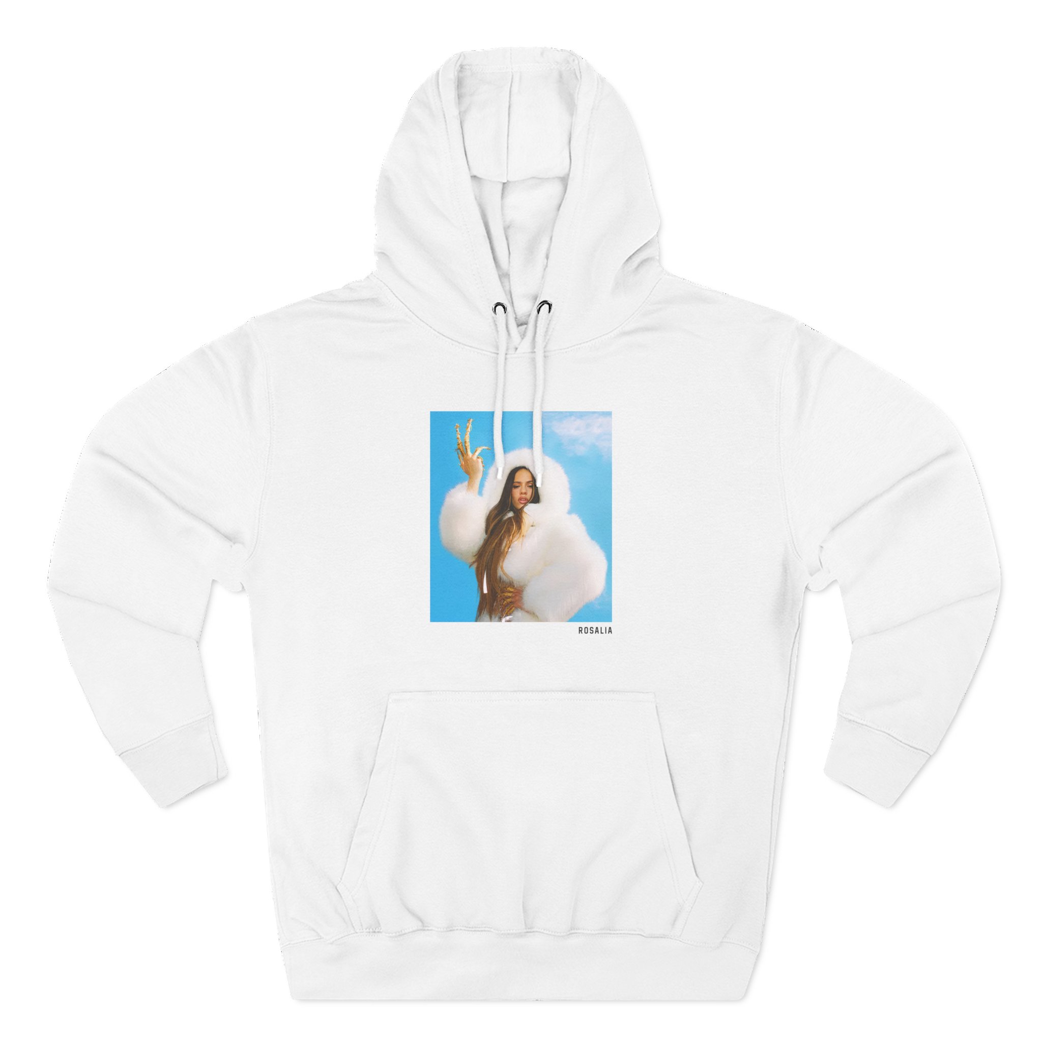 Rosalia Tan Photo Three-Panel Fleece Hoodie