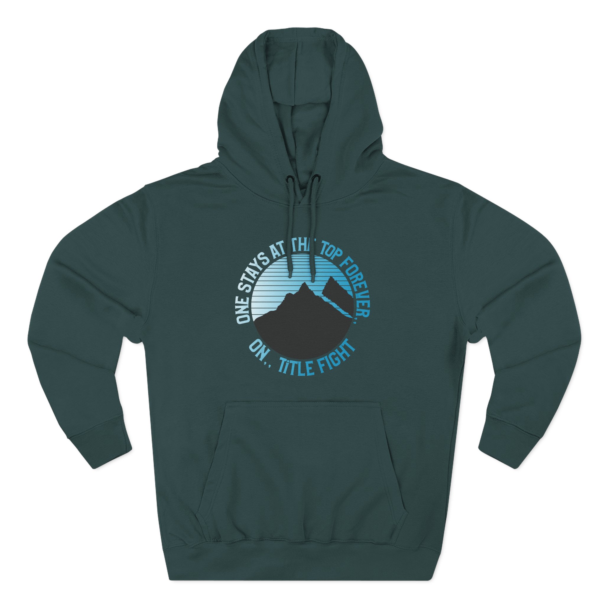 Title Fight Mountain Three-Panel Fleece Hoodie