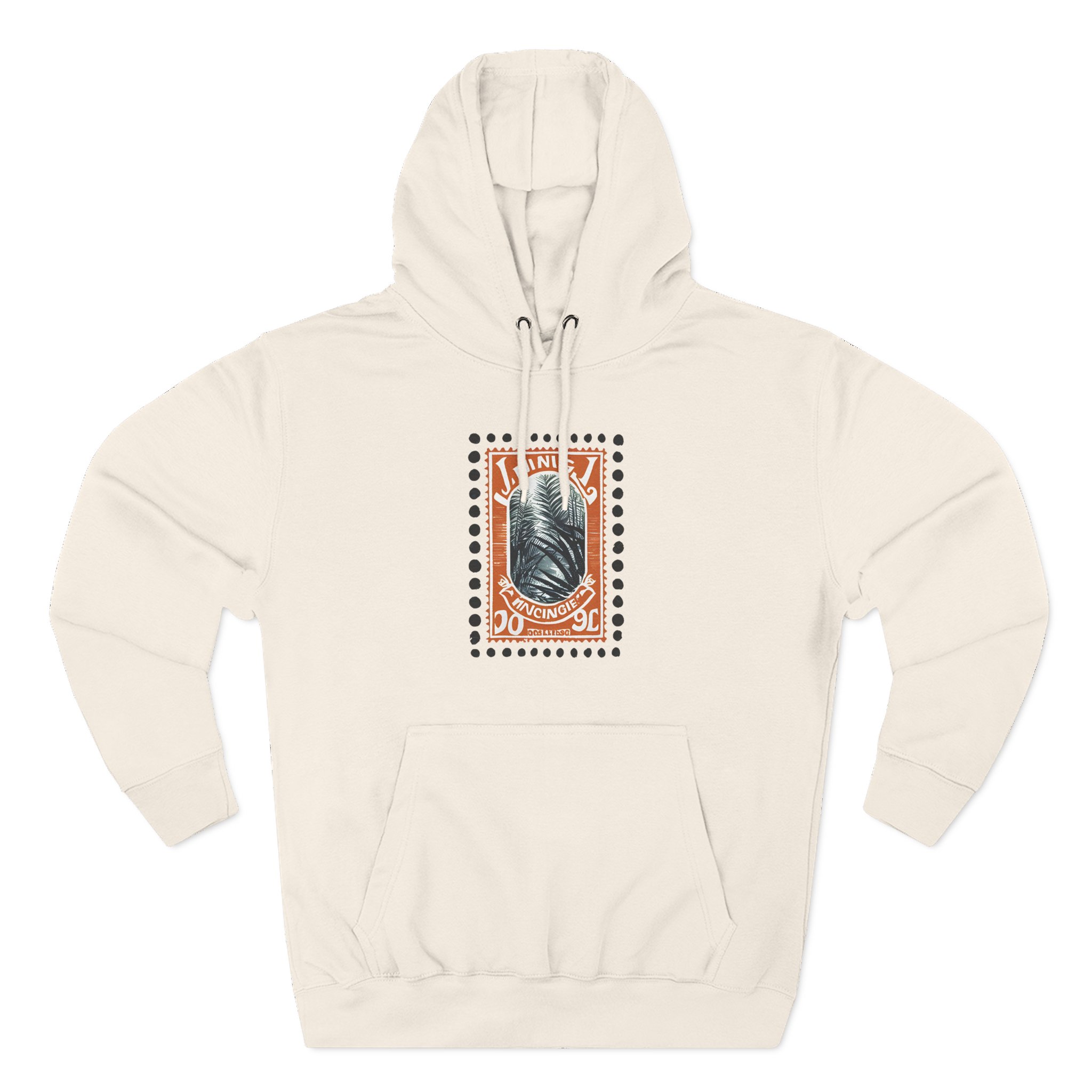 Jungle Three-Panel Fleece Hoodie