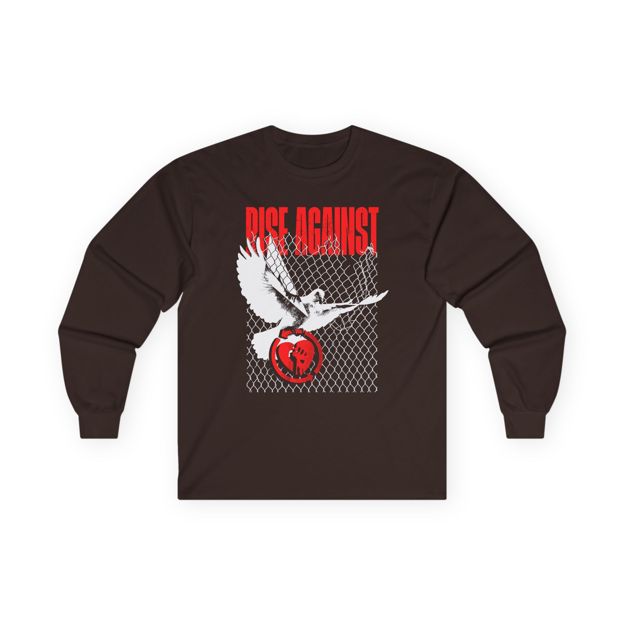 Rise Against Caged Dove Unisex Ultra Cotton Long Sleeve Tee