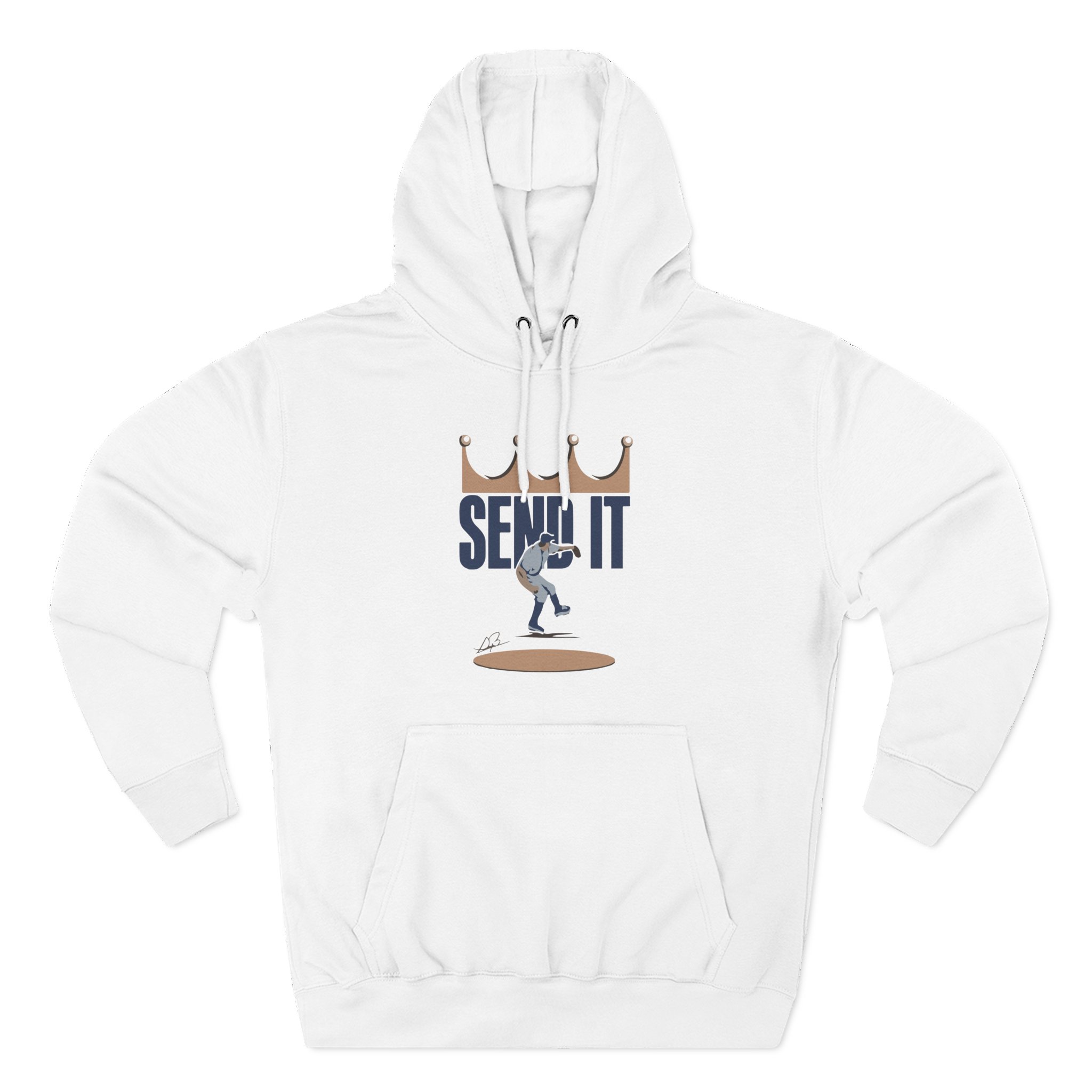 Trevor Bauer Send It Three-Panel Fleece Hoodie