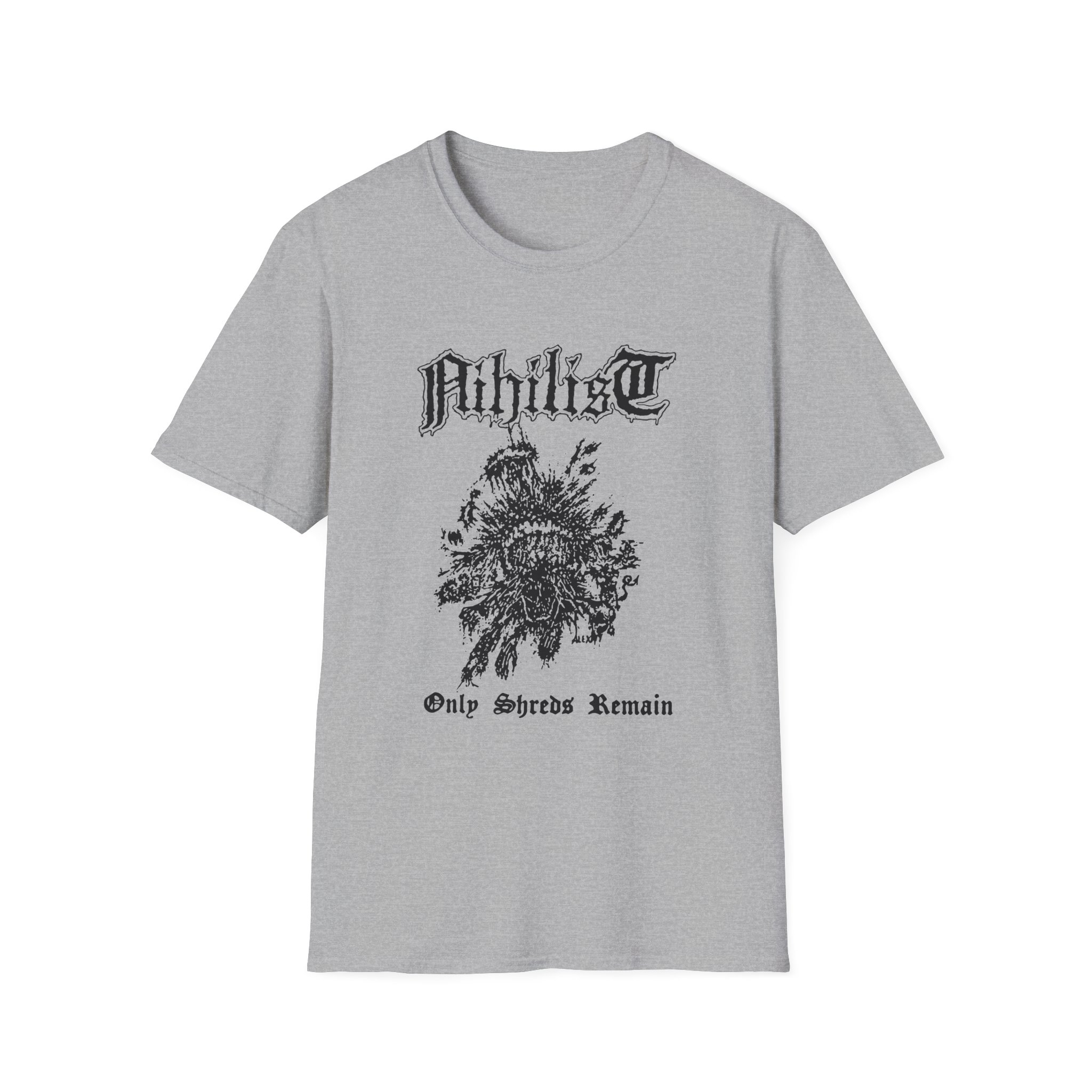 Entombed Only Shreds Remain Unisex Softstyle T-Shirt