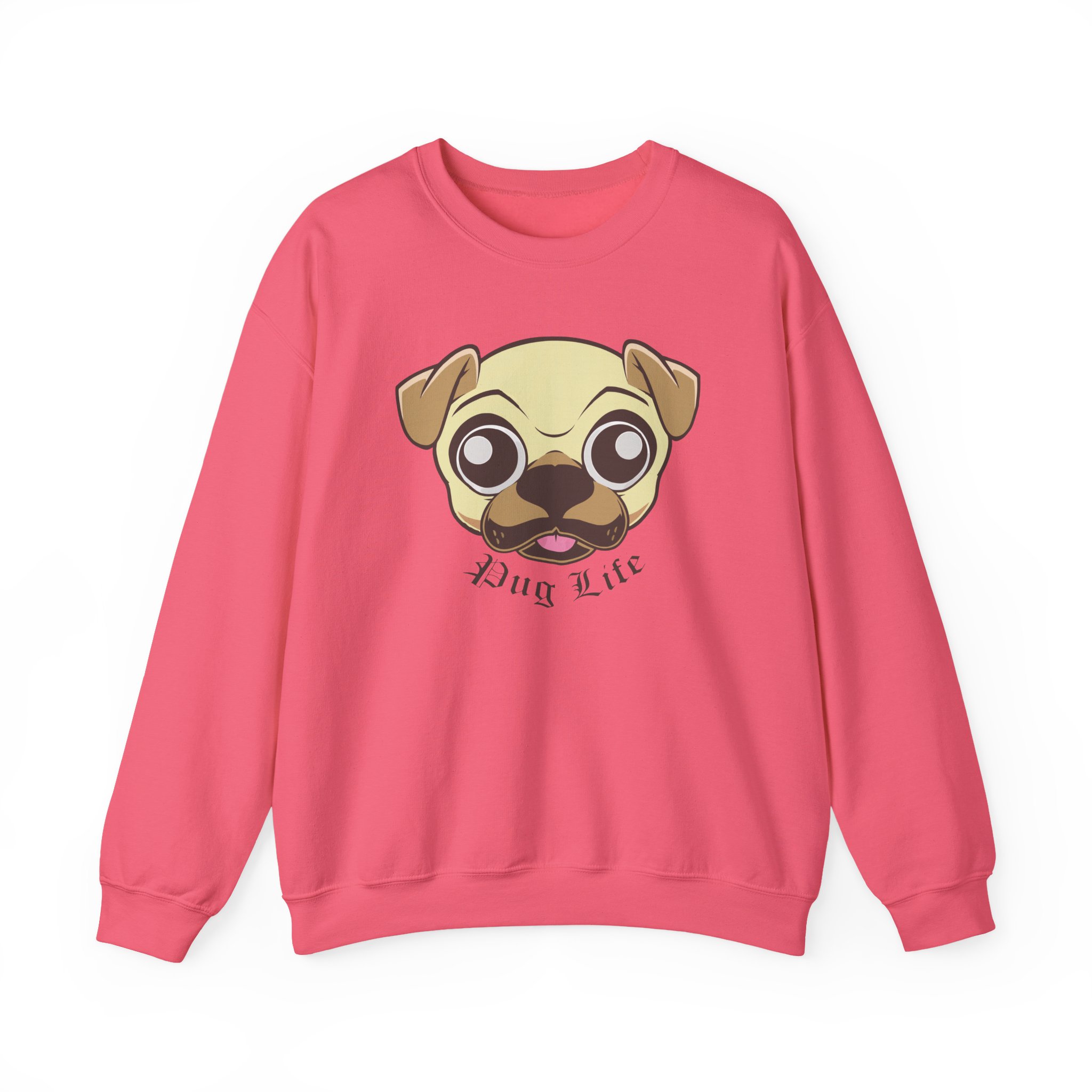 Morgz Pug Life Unisex Heavy Blendâ„¢ Crewneck Sweatshirt
