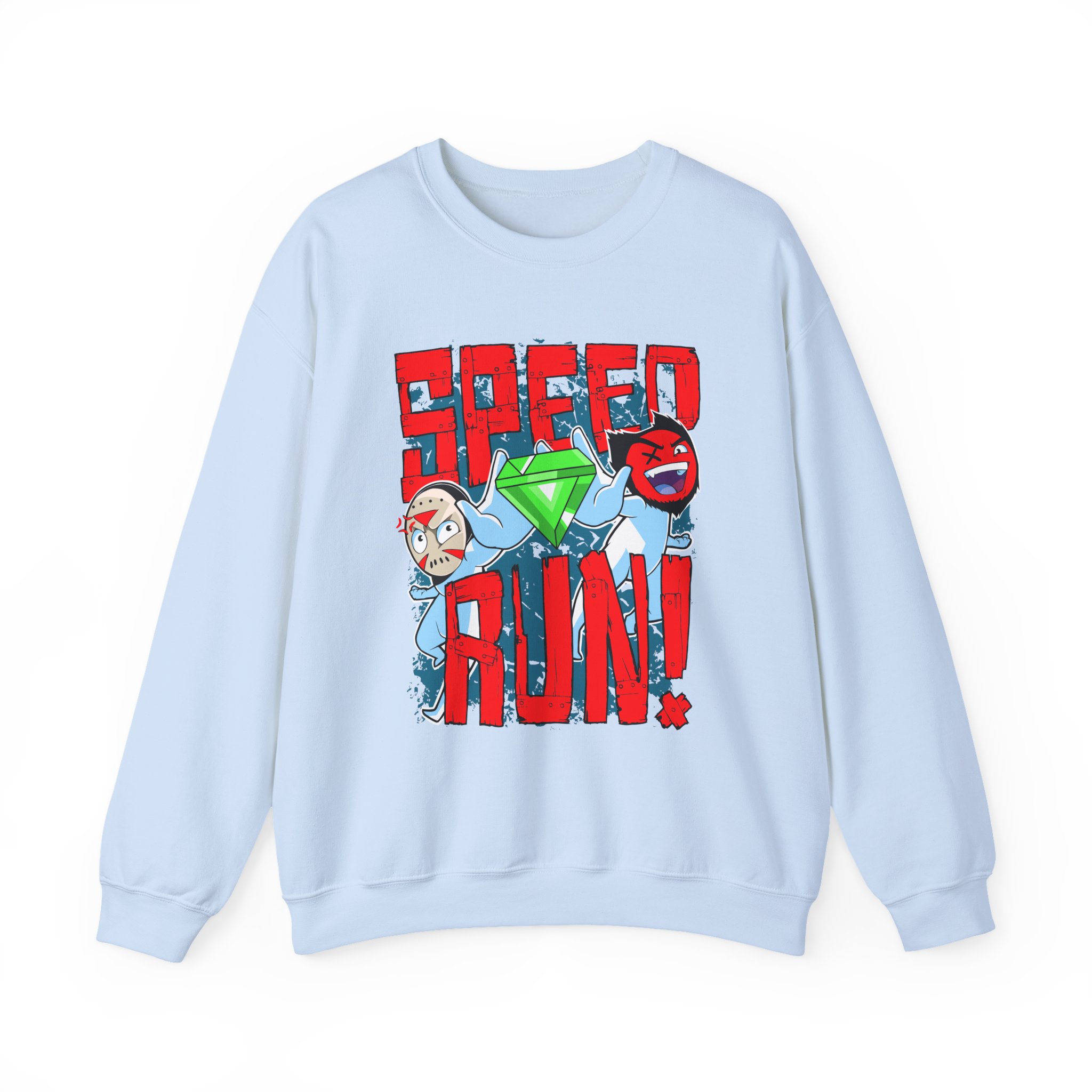 H2odelirious Speed Run Unisex Heavy Blendâ„¢ Crewneck Sweatshirt