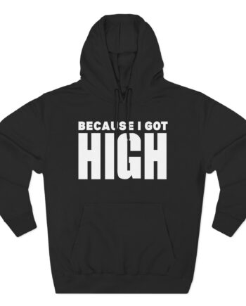Afroman Because I Got High Three-Panel Fleece Hoodie