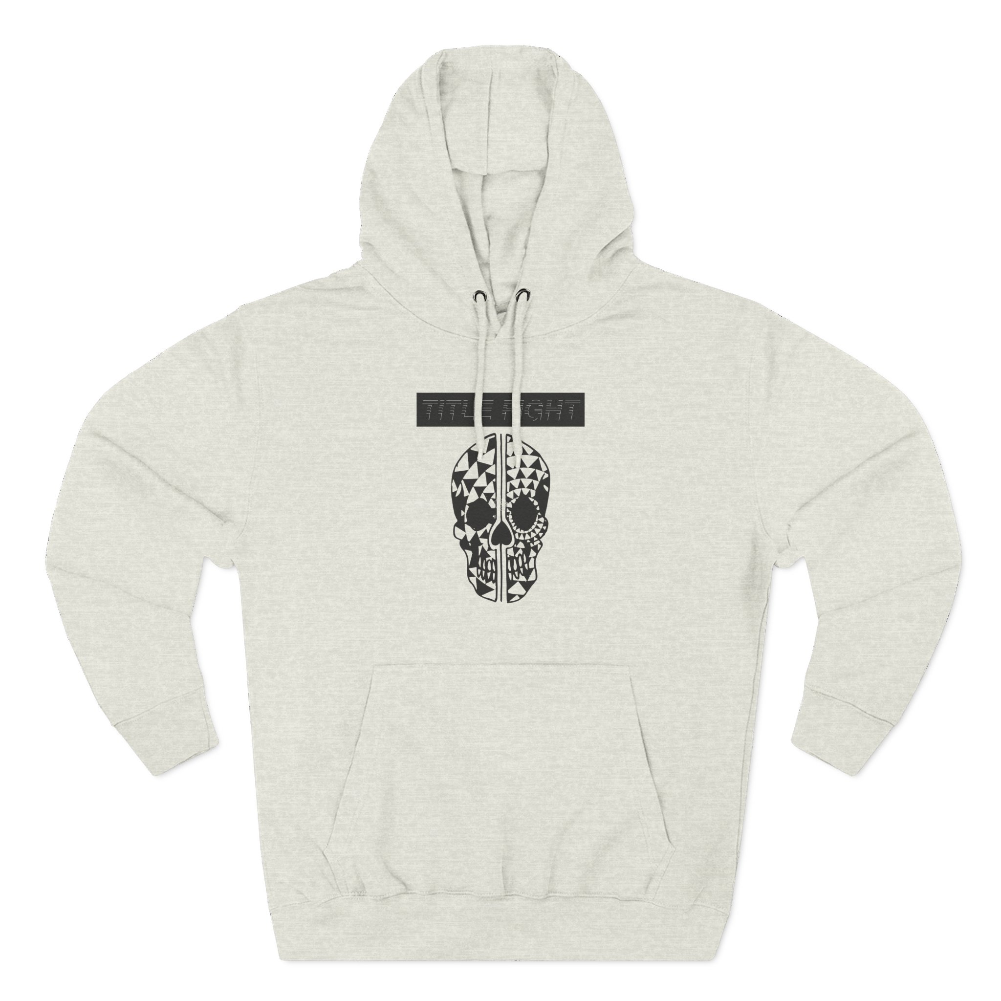 Title Fight Split Skull Three-Panel Fleece Hoodie
