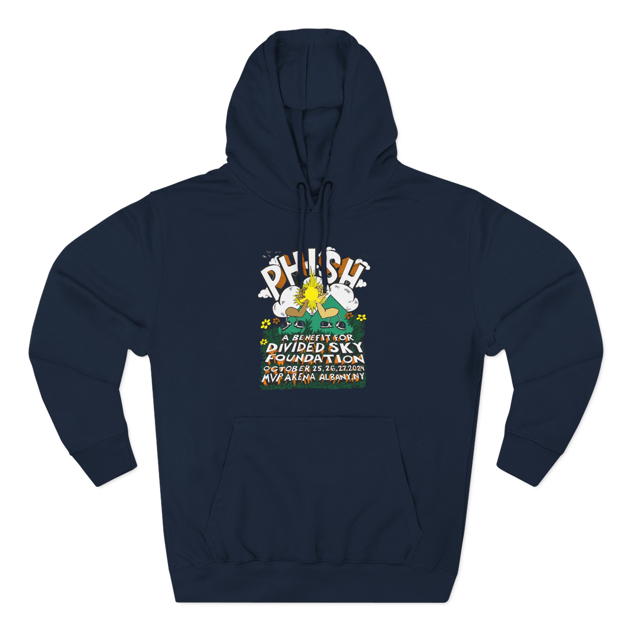 Phish Pollock Arm in Arm Three-Panel Fleece Hoodie