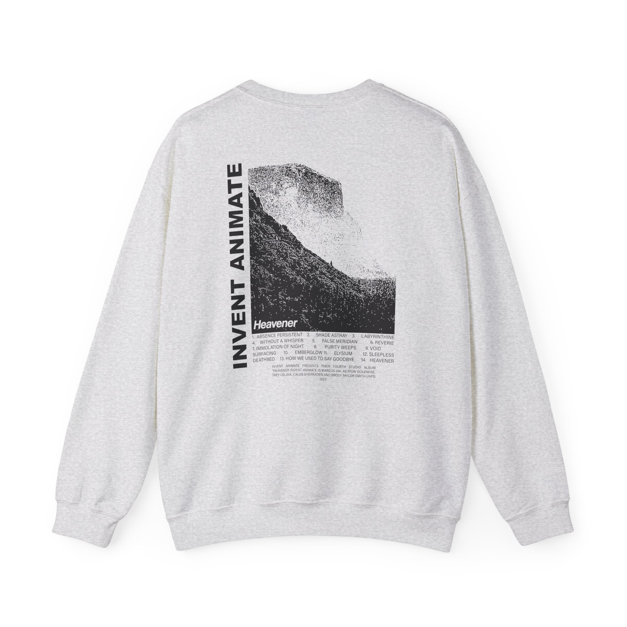 Invent Animate Sandstone Heavener Unisex Heavy Blendâ„¢ Crewneck Sweatshirt