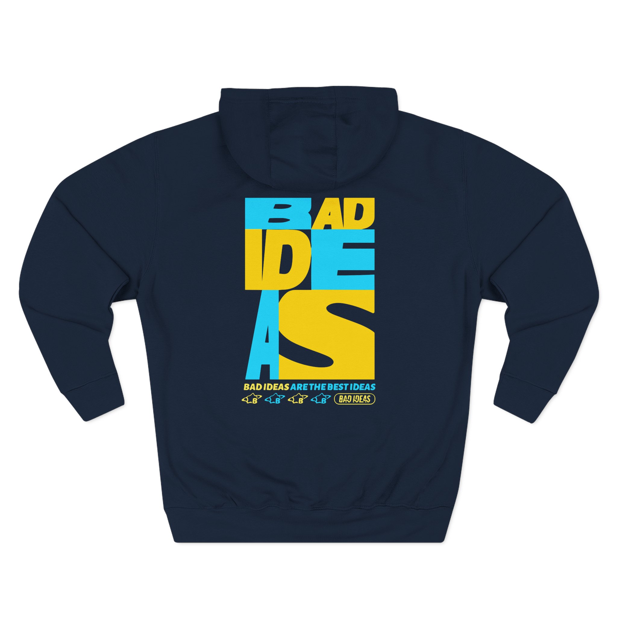 Bad Ideas Three-Panel Fleece Hoodie