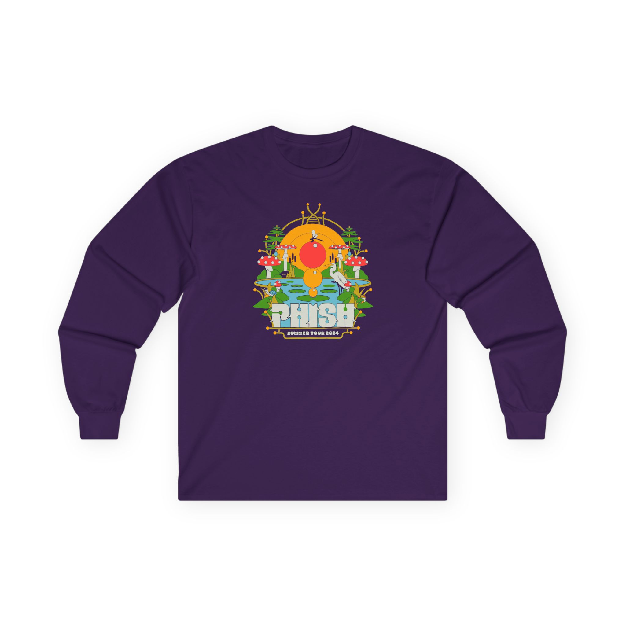 Phish Pond Life Summer 24 Unisex Ultra Cotton Long Sleeve Tee