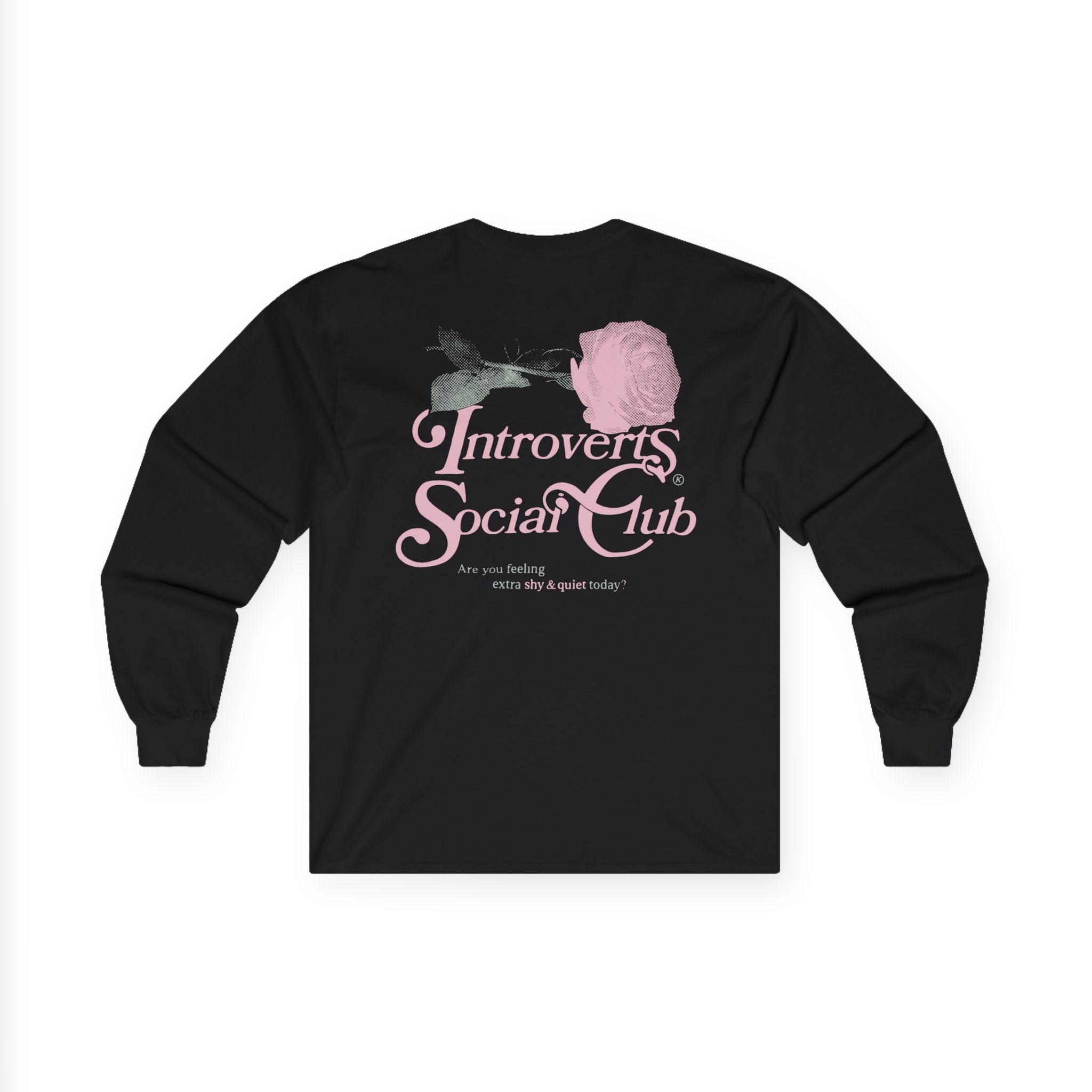 Kallmekris Introverts Social Club Unisex Ultra Cotton Long Sleeve Tee