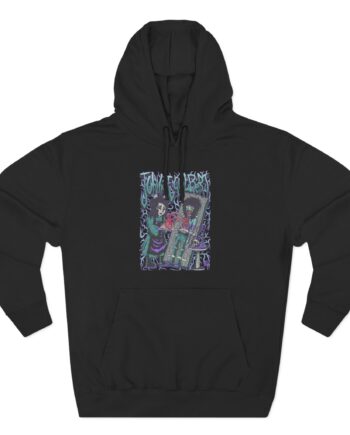 Jake & Johnnie if Looks Could Kill Three-Panel Fleece Hoodie