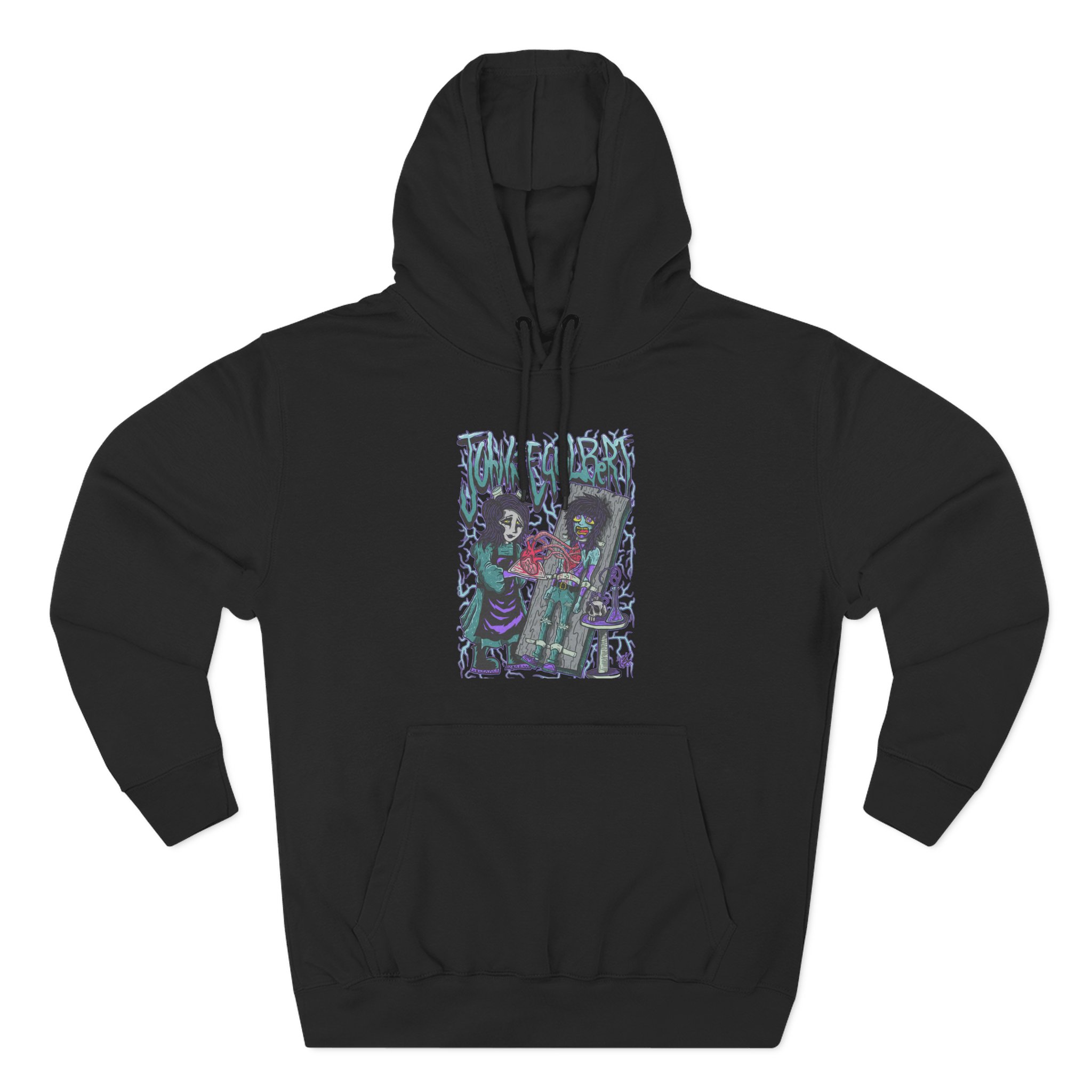 Jake & Johnnie if Looks Could Kill Three-Panel Fleece Hoodie