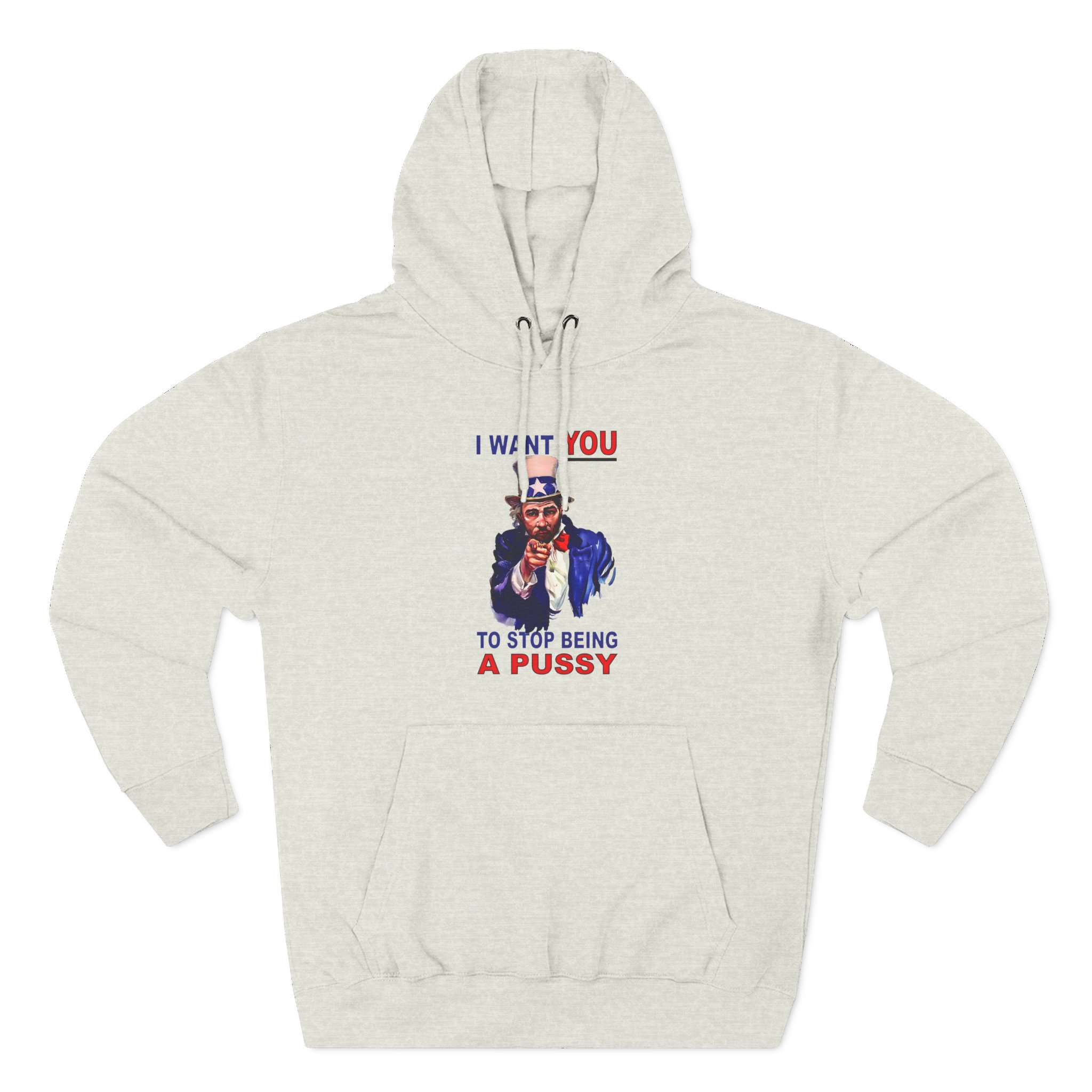 Sean Strickland Don't Be a P***y Three-Panel Fleece Hoodie