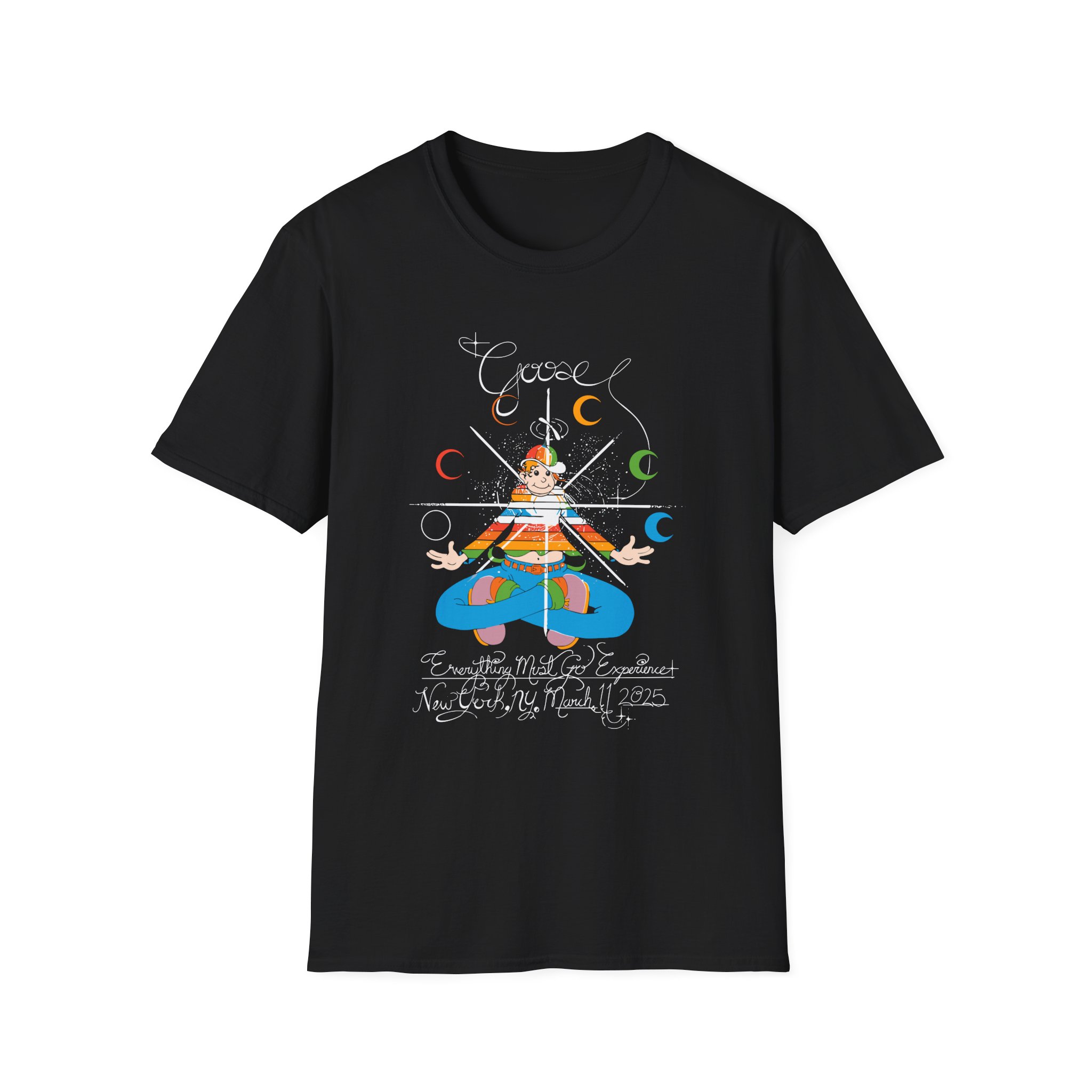 Goose Rainbow Kid EMG Experienc Unisex Softstyle T-Shirt
