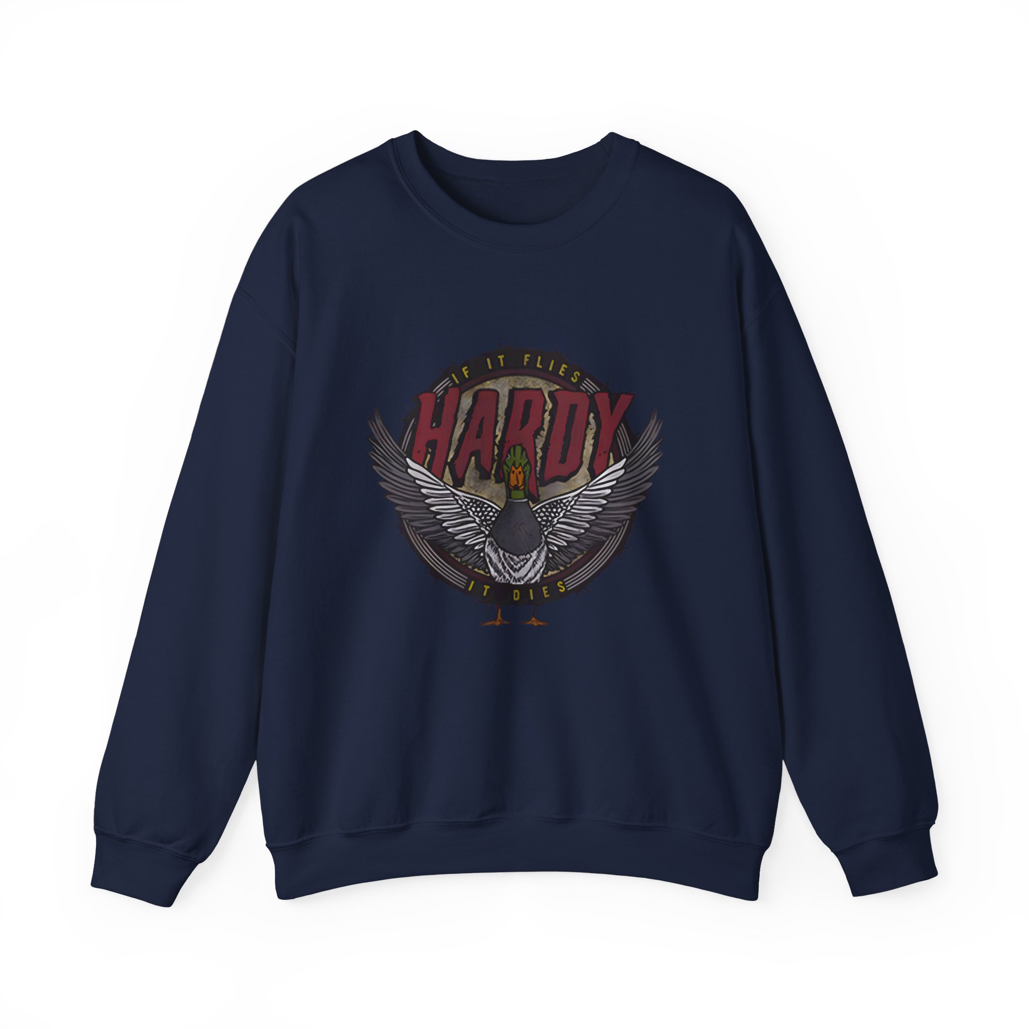 Hardy if It Flies Unisex Heavy Blendâ„¢ Crewneck Sweatshirt
