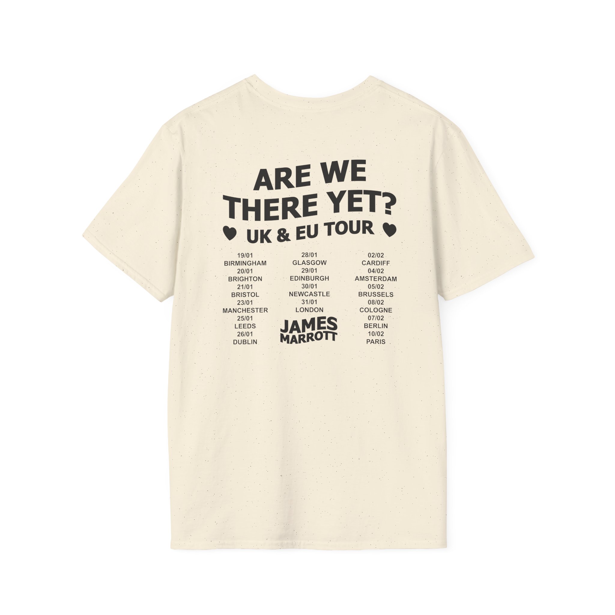 James Marriott 2024 Tour Logo Unisex Softstyle T-Shirt
