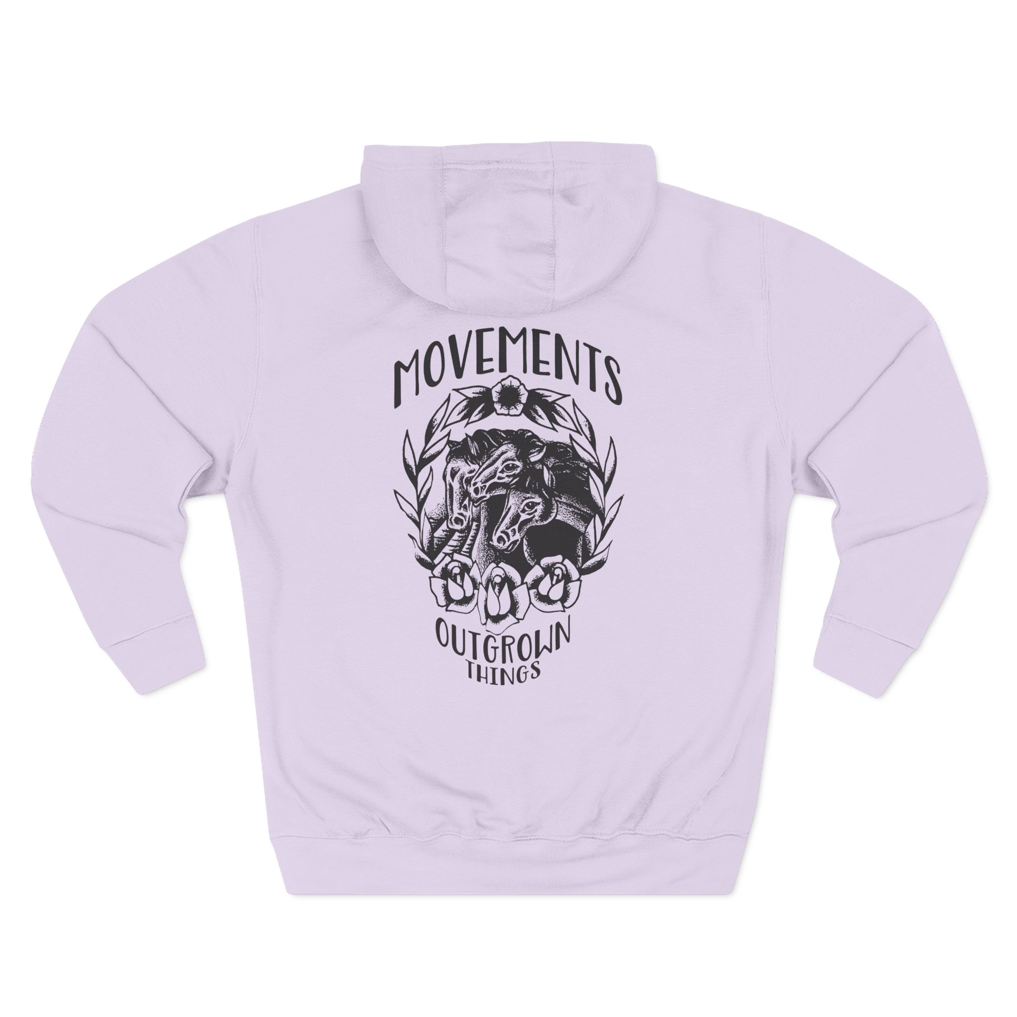 Movements Traditional Horse Three-Panel Fleece Hoodie
