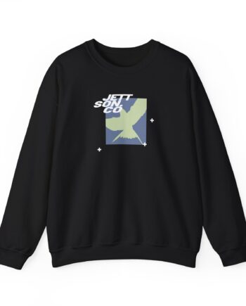 Jett Lawrenc Fierce Till the End Unisex Heavy Blend™ Crewneck Sweatshirt