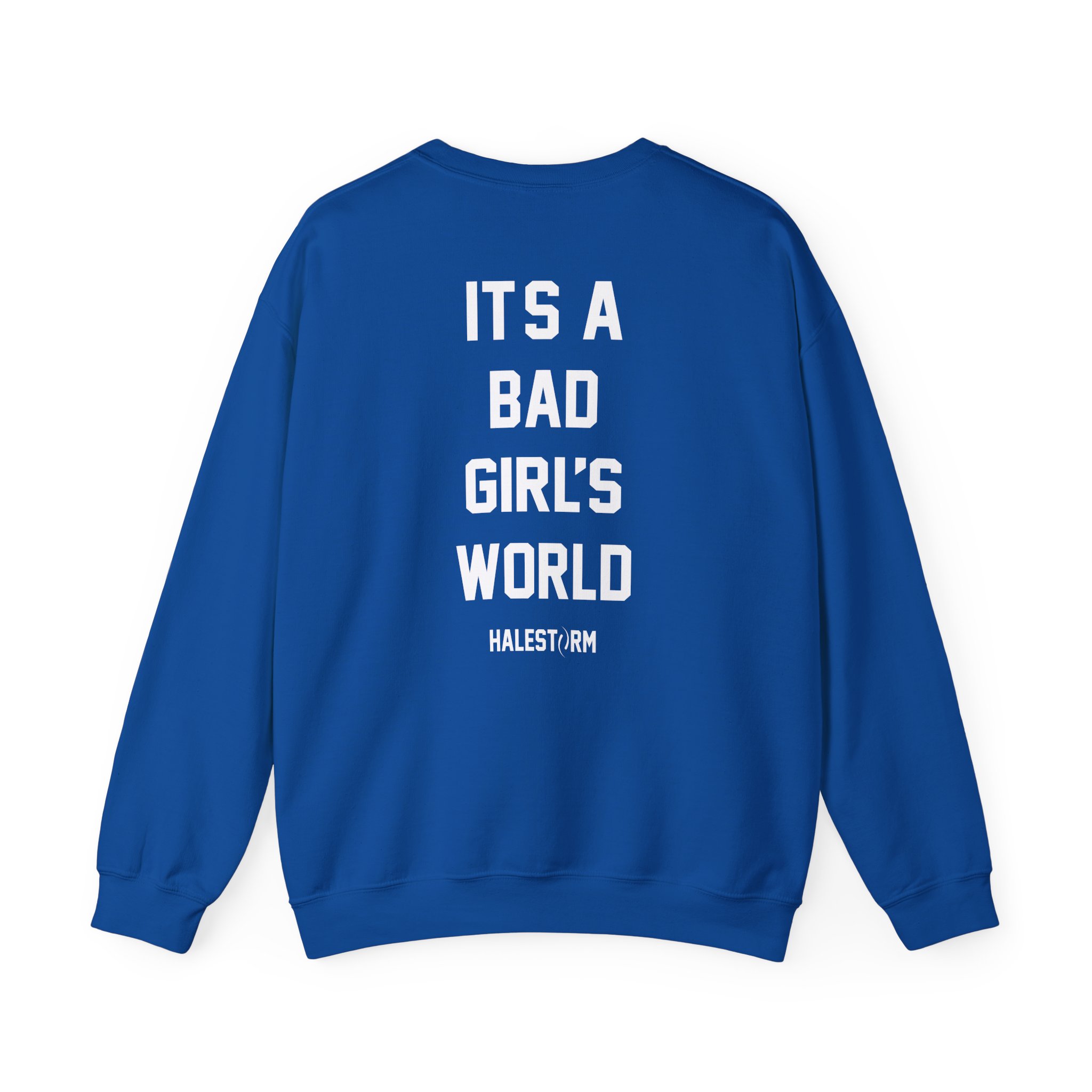 Halestorm It's a Bad Girl's World Unisex Heavy Blendâ„¢ Crewneck Sweatshirt