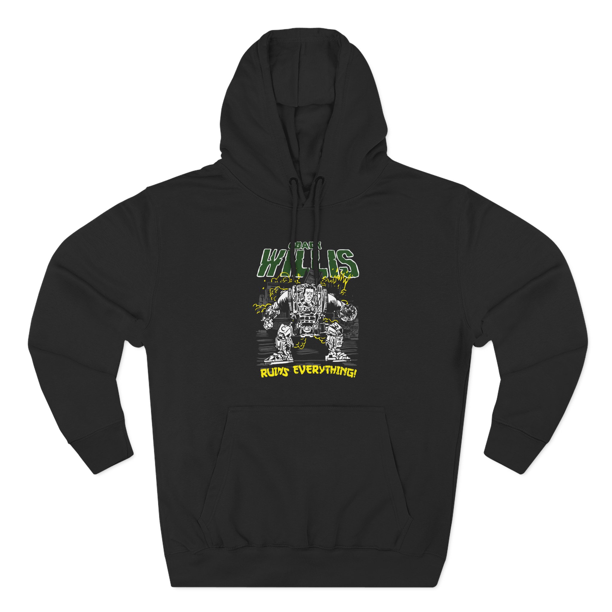 Melvins Three-Panel Fleece Hoodie