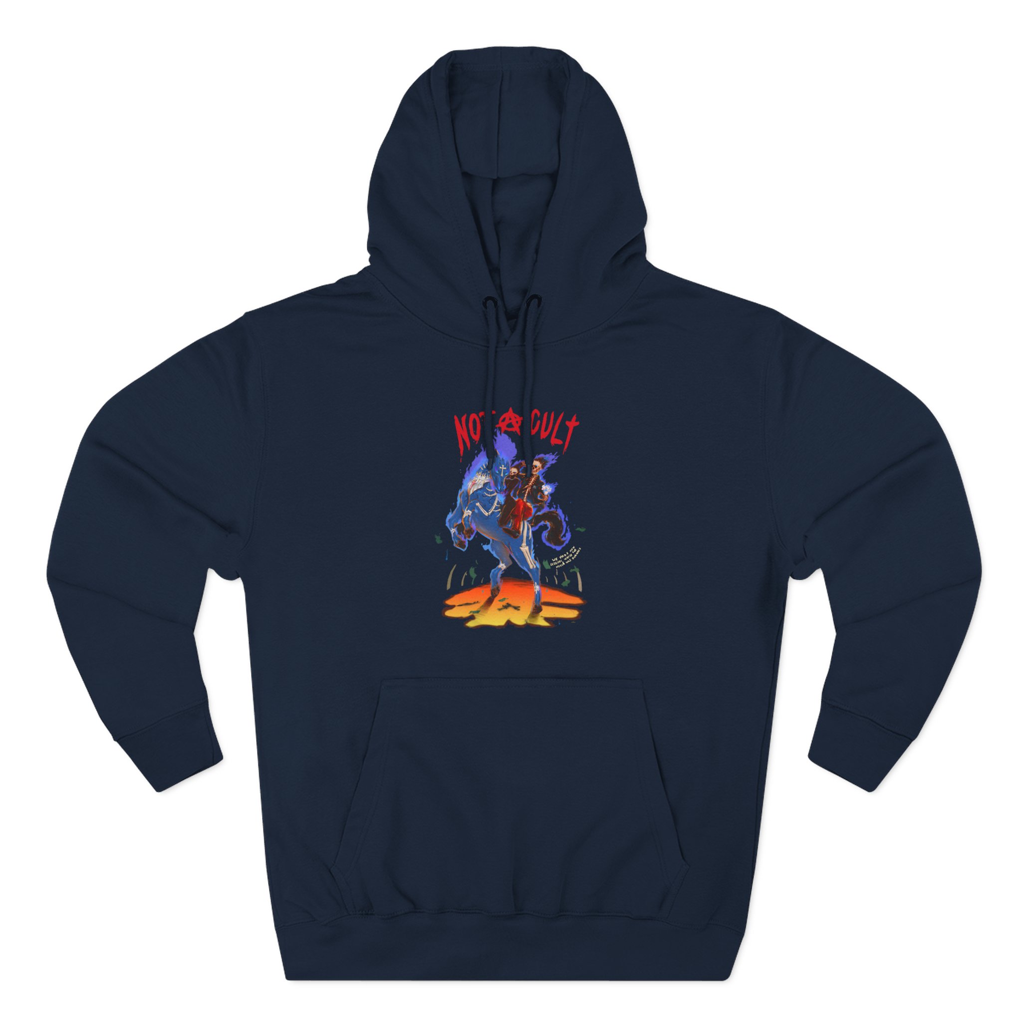 Saint Jhn Horse Stampede Three-Panel Fleece Hoodie