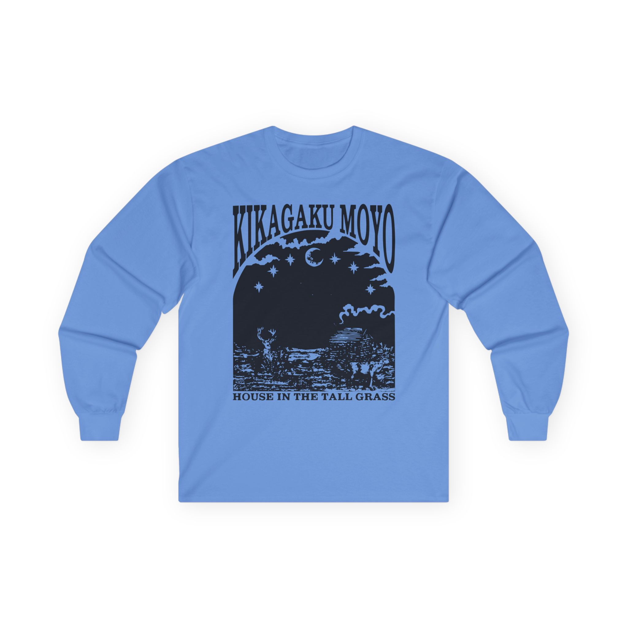 Kikagaku Moyo House in the Tall Grass Unisex Ultra Cotton Long Sleeve Tee