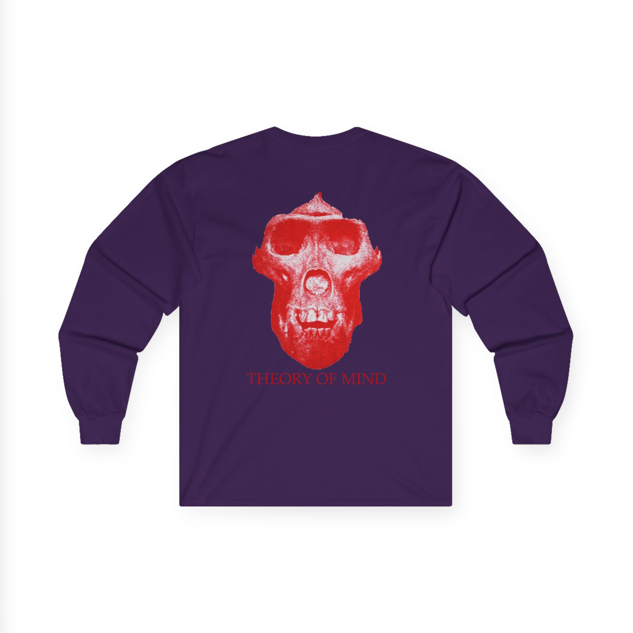 Kublai Khan - Monkey Skull Unisex Ultra Cotton Long Sleeve Tee