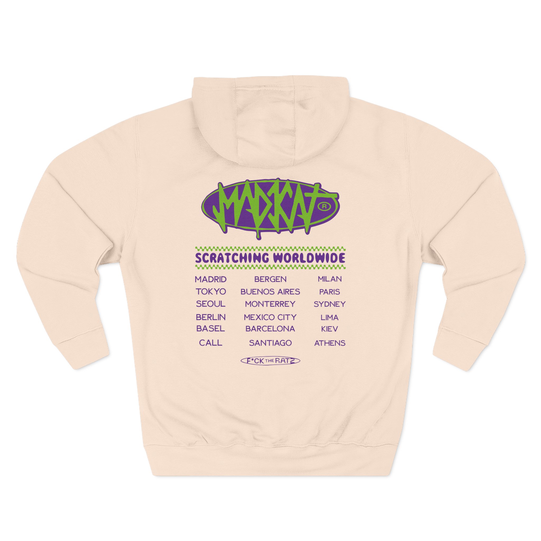 Rubius Madkat Worldtour Three-Panel Fleece Hoodie