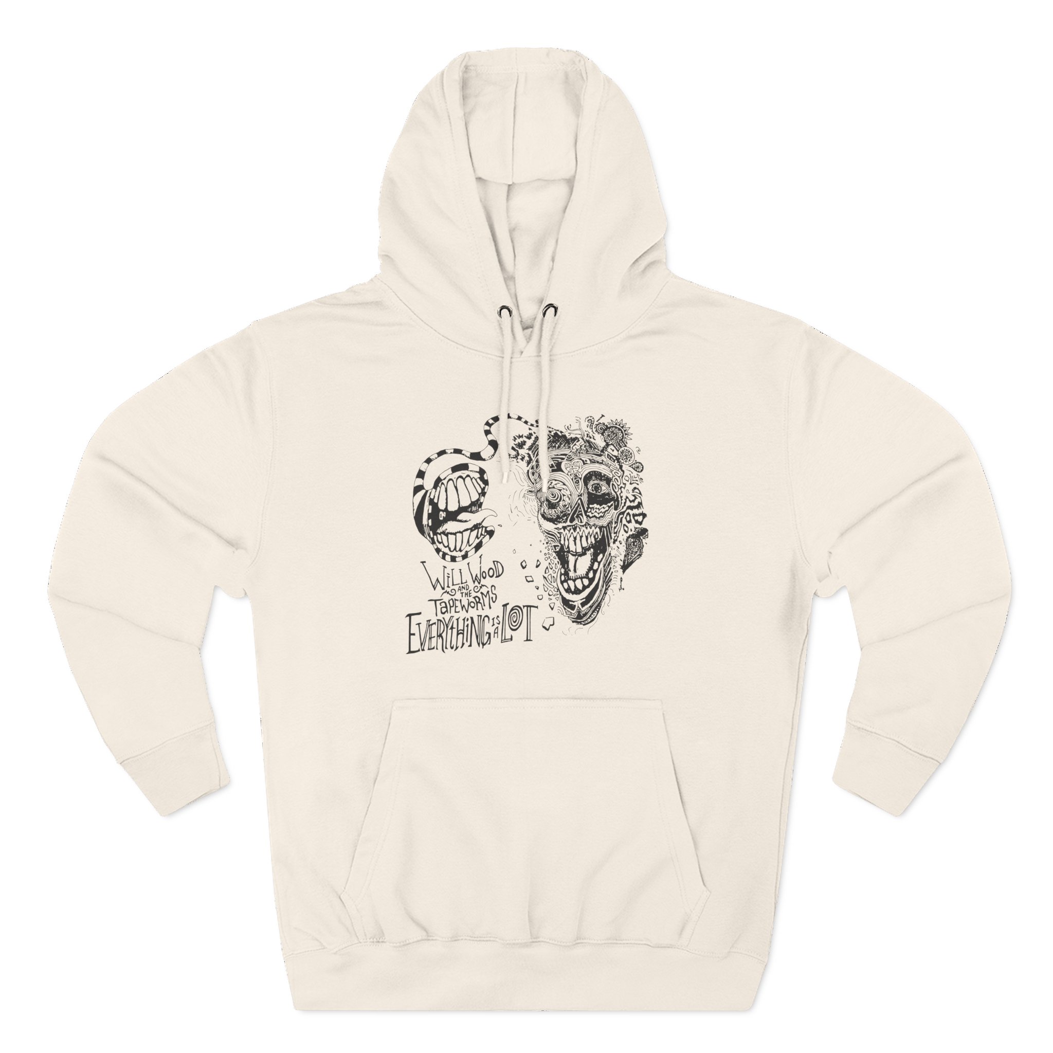 Will Wood Everything is a Lot Three-Panel Fleece Hoodie