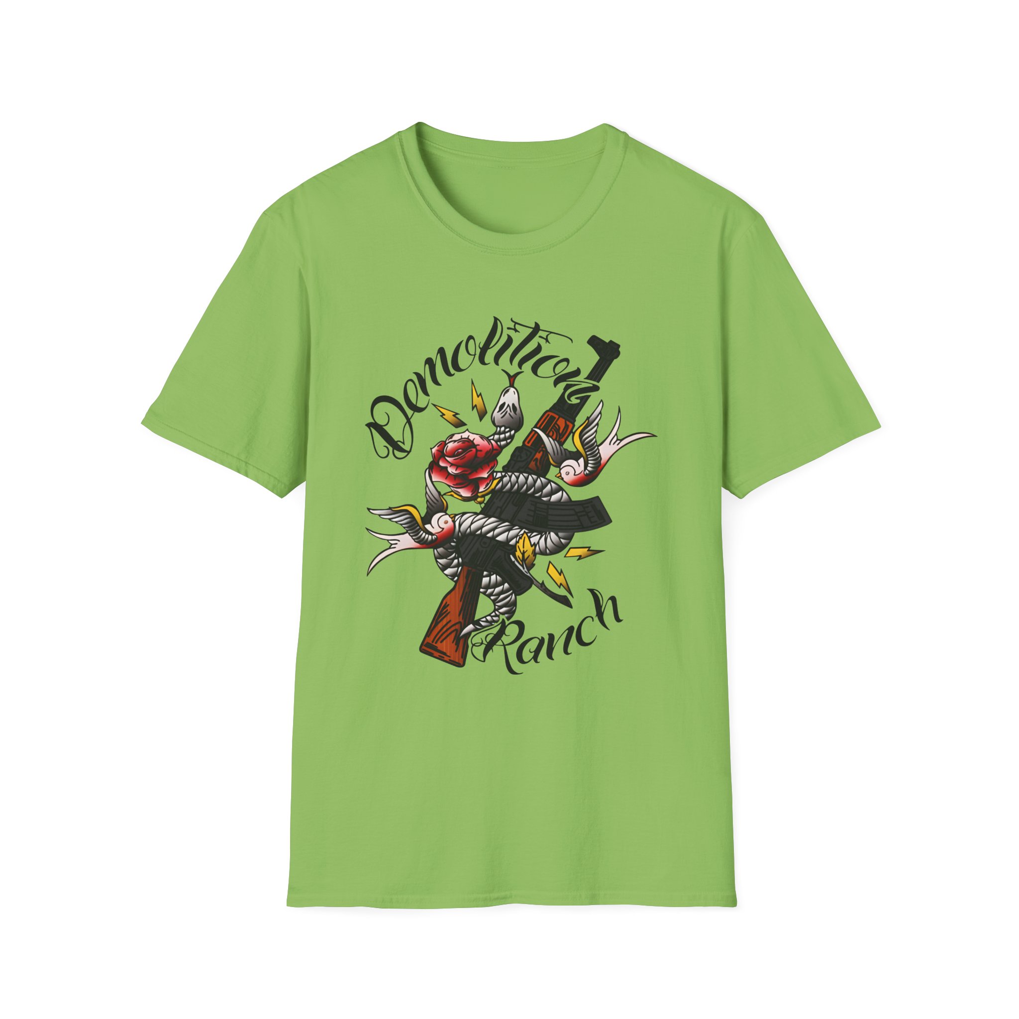 Demolition Ranch Tattoo Unisex Softstyle T-Shirt