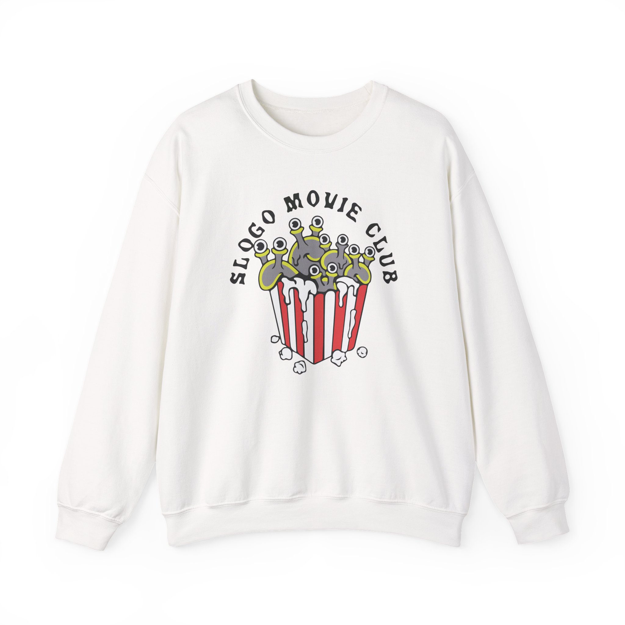Slogoman Movie Club Unisex Heavy Blendâ„¢ Crewneck Sweatshirt