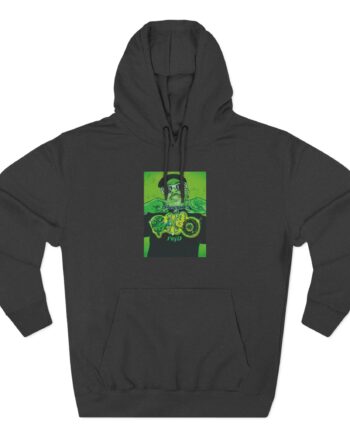 Feid Three-Panel Fleece Hoodie